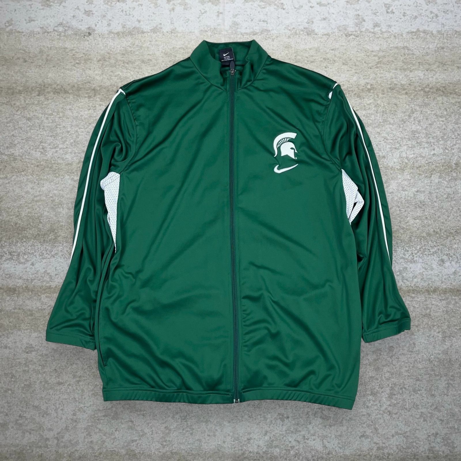 Store Nike Michigan State Basketball Vintage Jacket Rare SZ-L