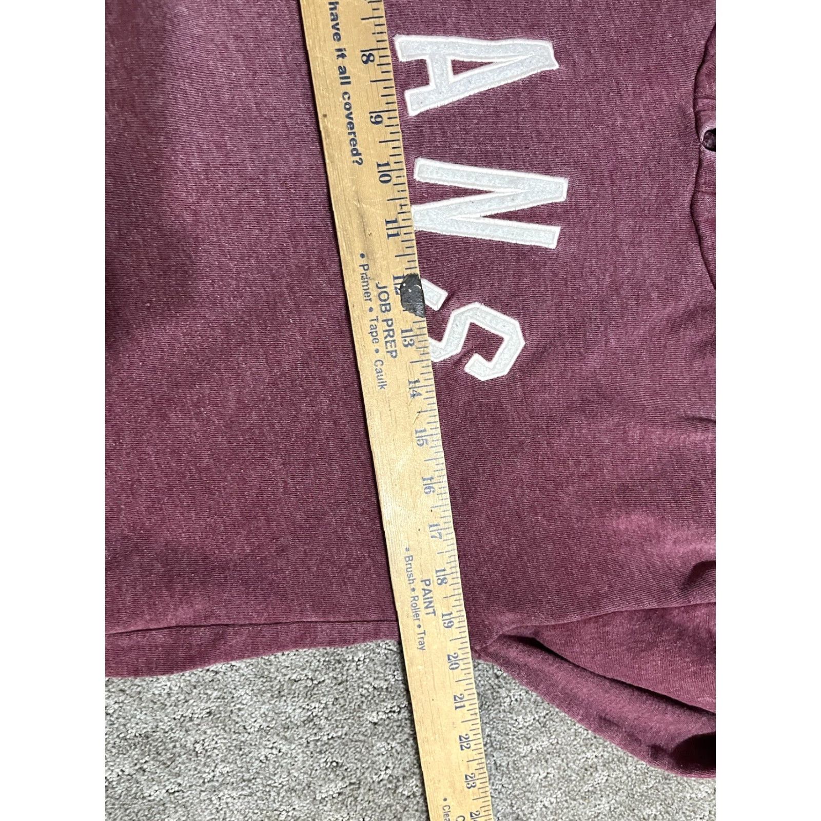 Vans VANS Hoodie Women XS Maroon Pullover Sweatshirt Drawstring Long Sleeve Activewear Size XS / US 0-2 / IT 36-38 - 4 Thumbnail