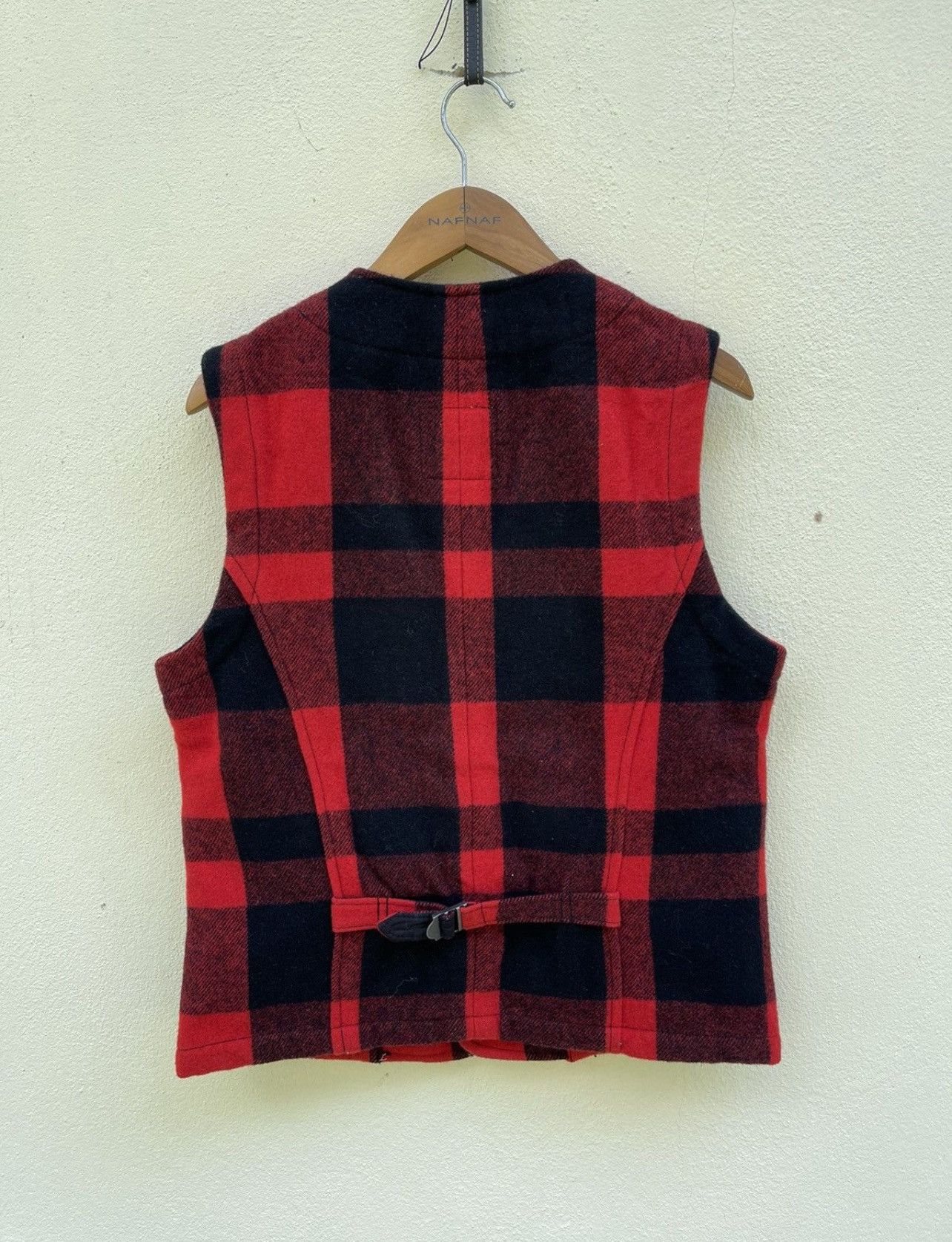 Levi's × Levi's Made & Crafted × Levi's Vintage Clothing Plaid Wool vest Size US S / EU 44-46 / 1 - 3 Thumbnail