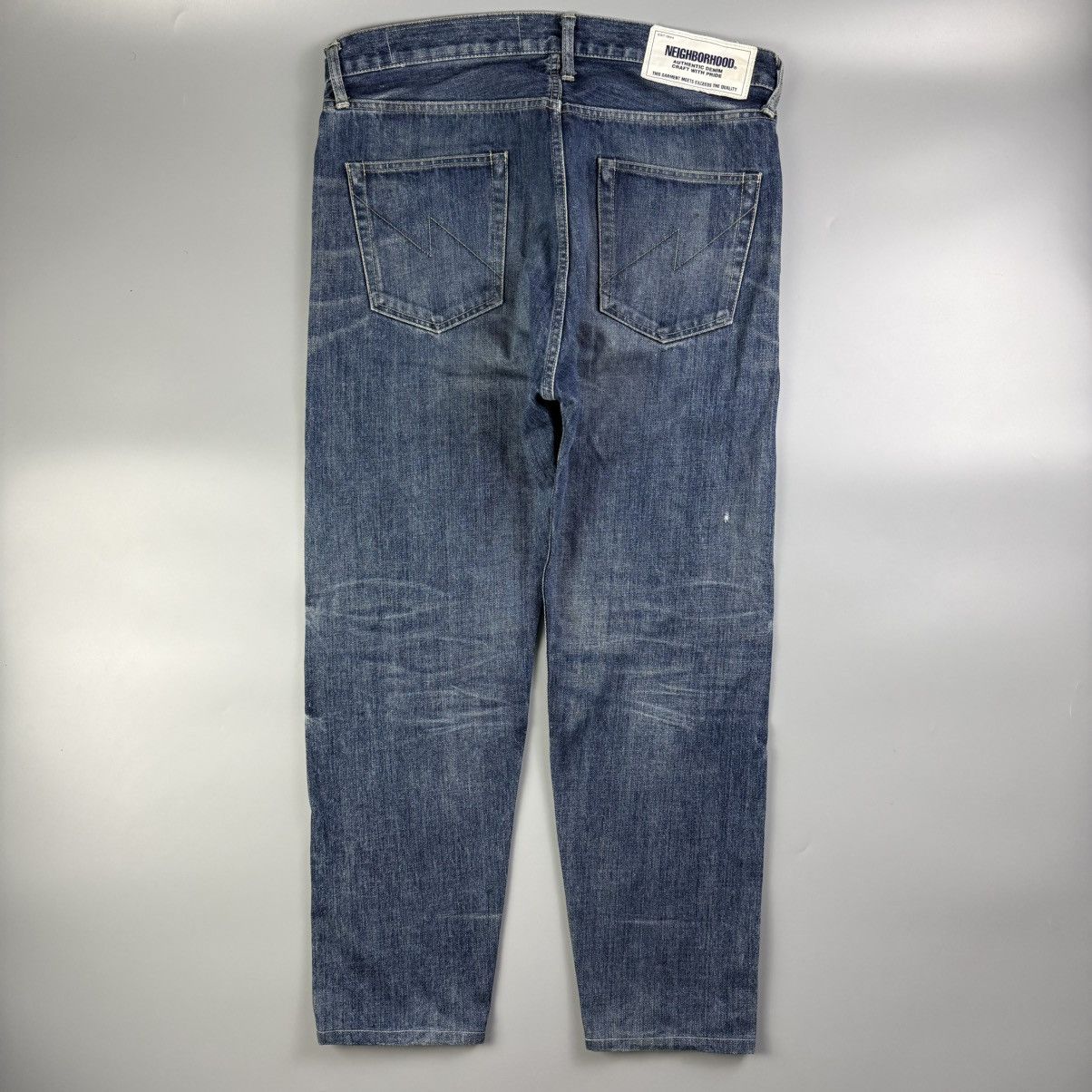 Neighborhood Neighborhood - A/W19 - Washed.dp Basic washed Denim Selvedge Size US 36 / EU 52 - 6 Thumbnail
