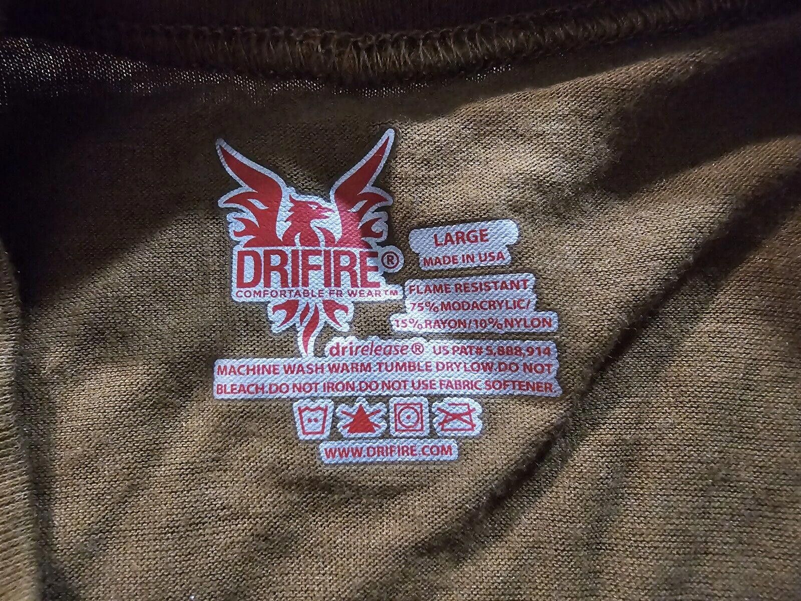 Designer Drifire FR Fire Resistant Long Sleeve shirt Workwear L USA Size US L / EU 52-54 / 3 - 3 Thumbnail