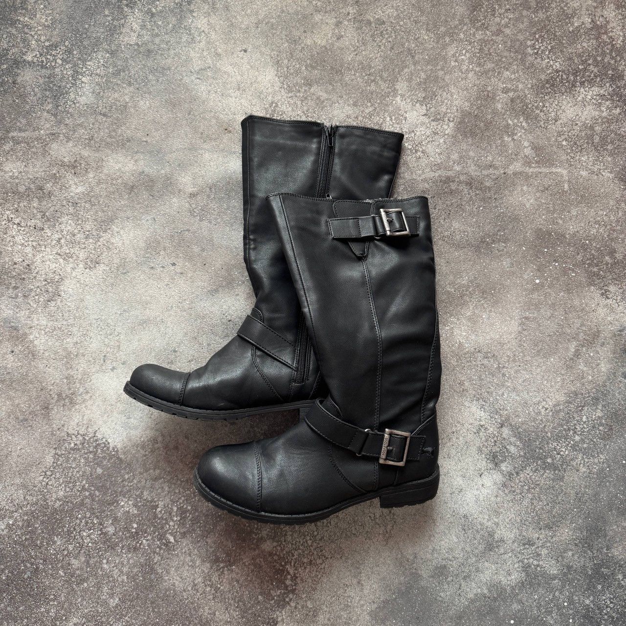 Hysteric Glamour Avant Garde Vintage Buckle Details Leather Boots Size US 8 / IT 38 - 3 Thumbnail