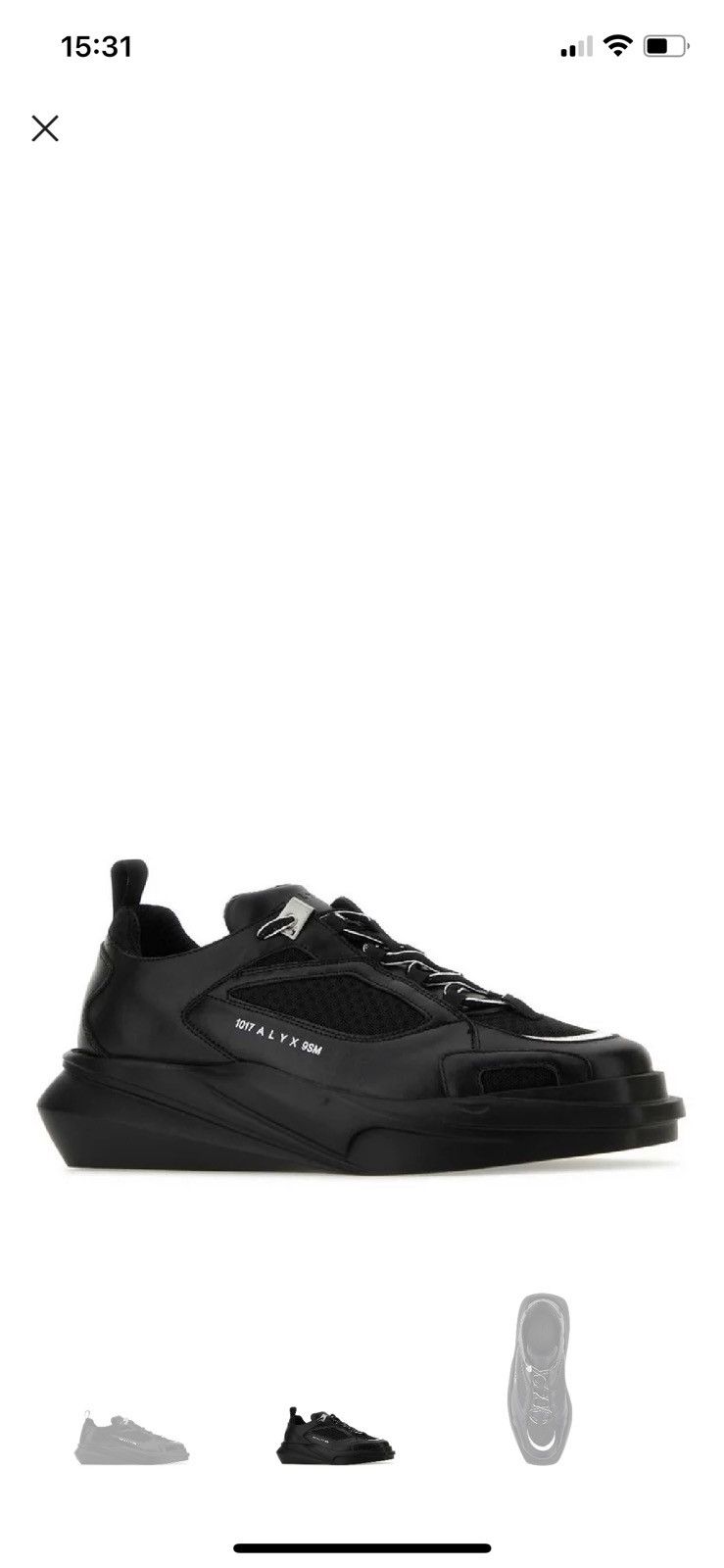 1017 ALYX 9SM 1017 ALYX 9SM mono hiking sneaker Size US 9 / EU 42 - 8 Thumbnail