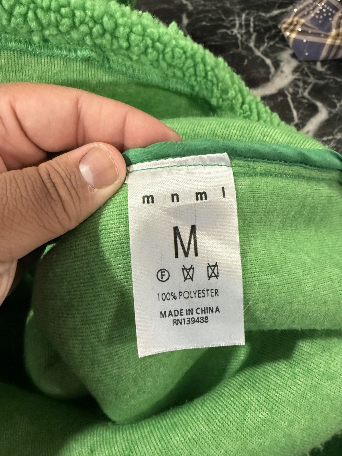 MNML MNML Sherpa Green Jacket Size Medium Size US M / EU 48-50 / 2 - 9 Thumbnail