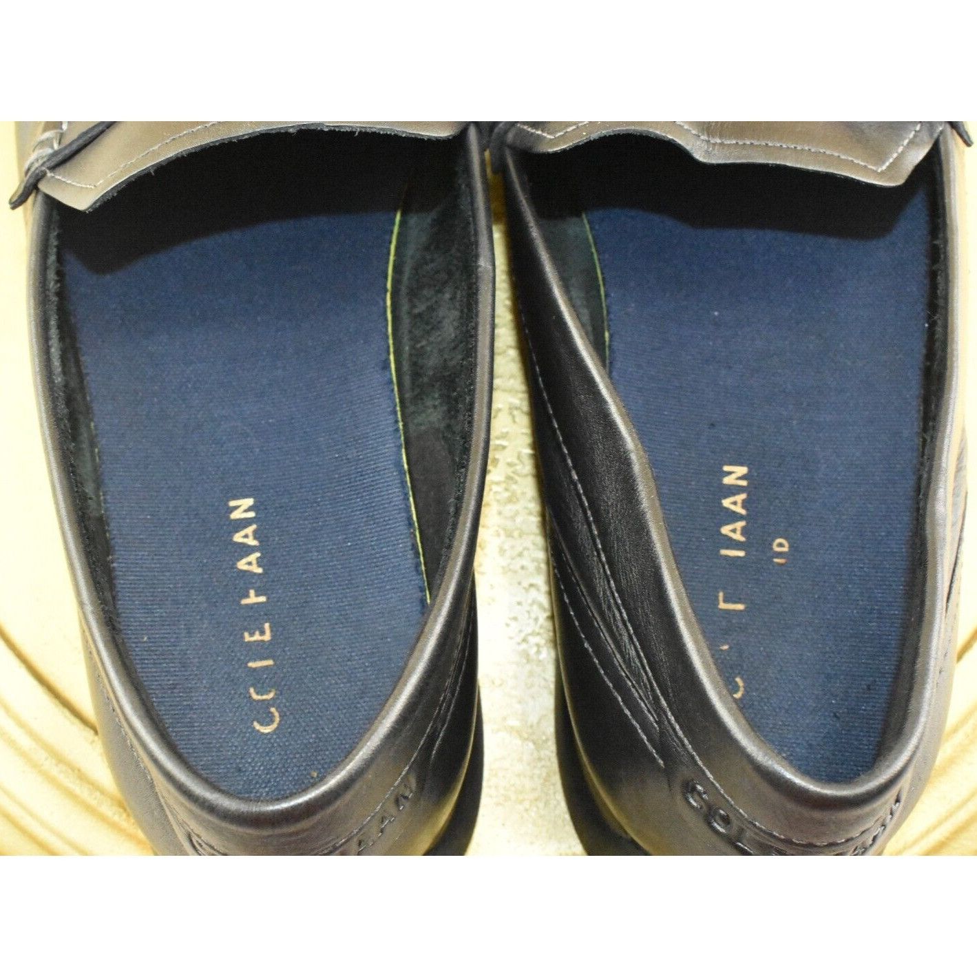 Cole Haan Cole Haan Grand Atlantic Men's Shoes Size 9.5 Black Penny Lo Size US 9.5 / EU 42-43 - 9 Thumbnail