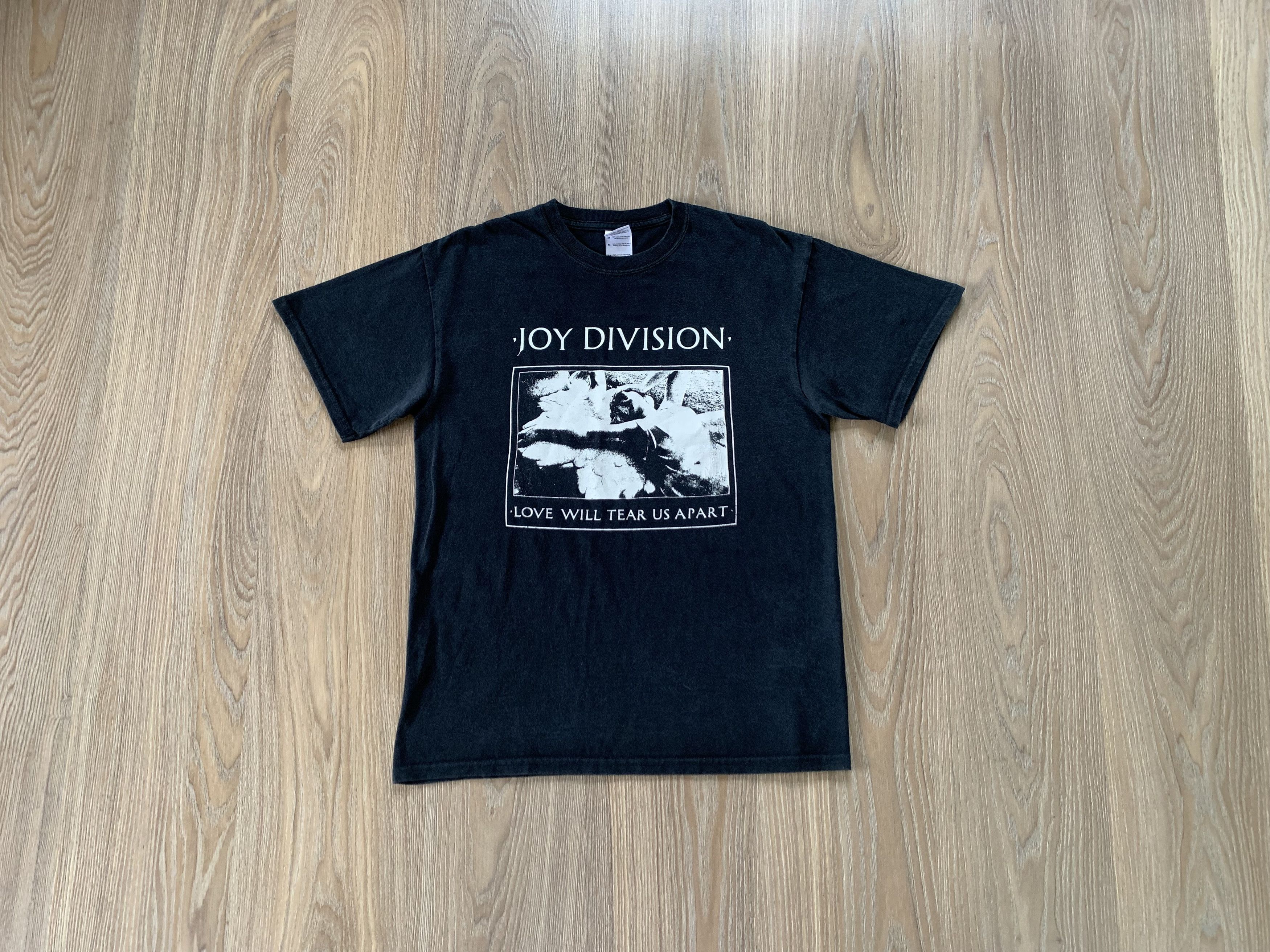 Band Tees × Joy Division Joy Division Love Will Tear Us Apart Printed Vintage T-Shirt Size US M / EU 48-50 / 2 - 1 Thumbnail