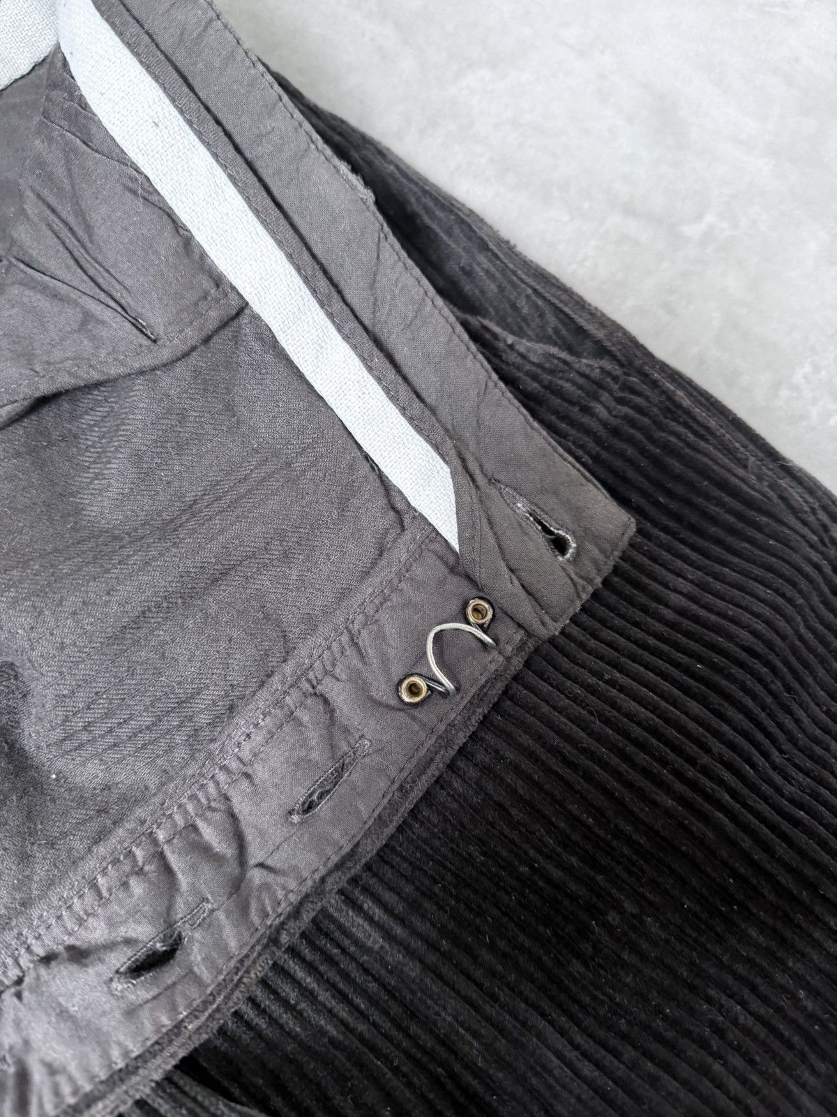 Rick Owens F/W 03 „TRUCKER“ Mainline Corduroy Pants Rick Owens L Size US 34 / EU 50 - 13 Thumbnail