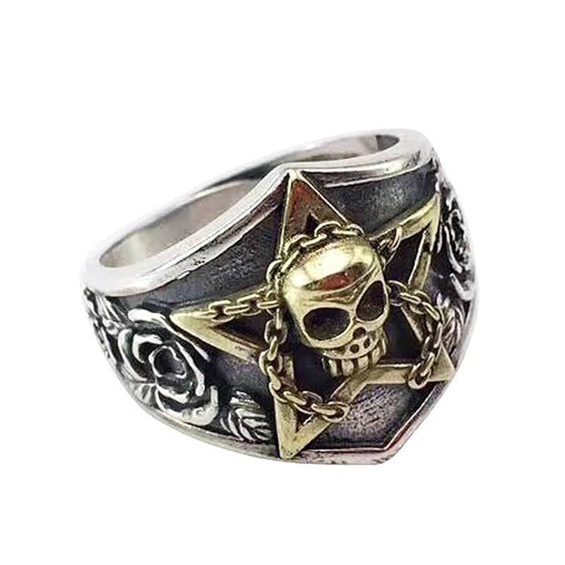 Other Gothic skull finger ring Size ONE SIZE - 4 Thumbnail