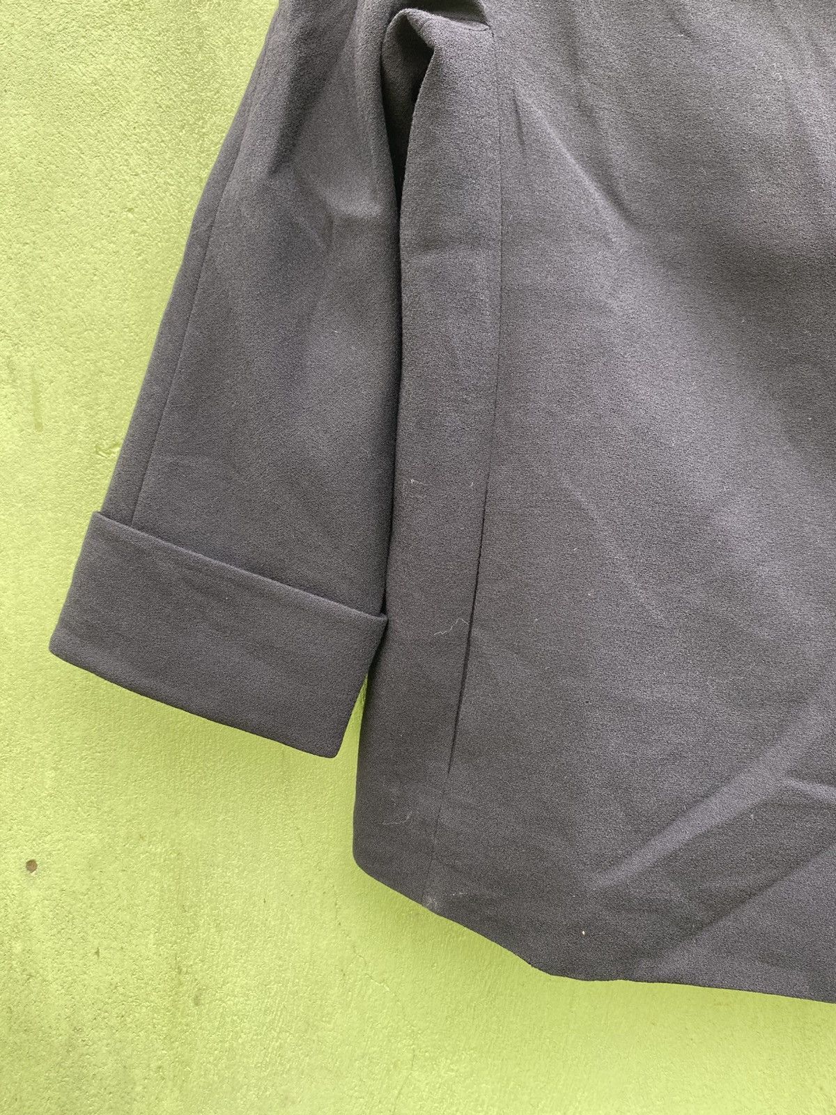 Katharine Hamnett London Katharine Hamnett London Black Blazer Structured Asymmetric Size L / US 10 / IT 46 - 5 Thumbnail