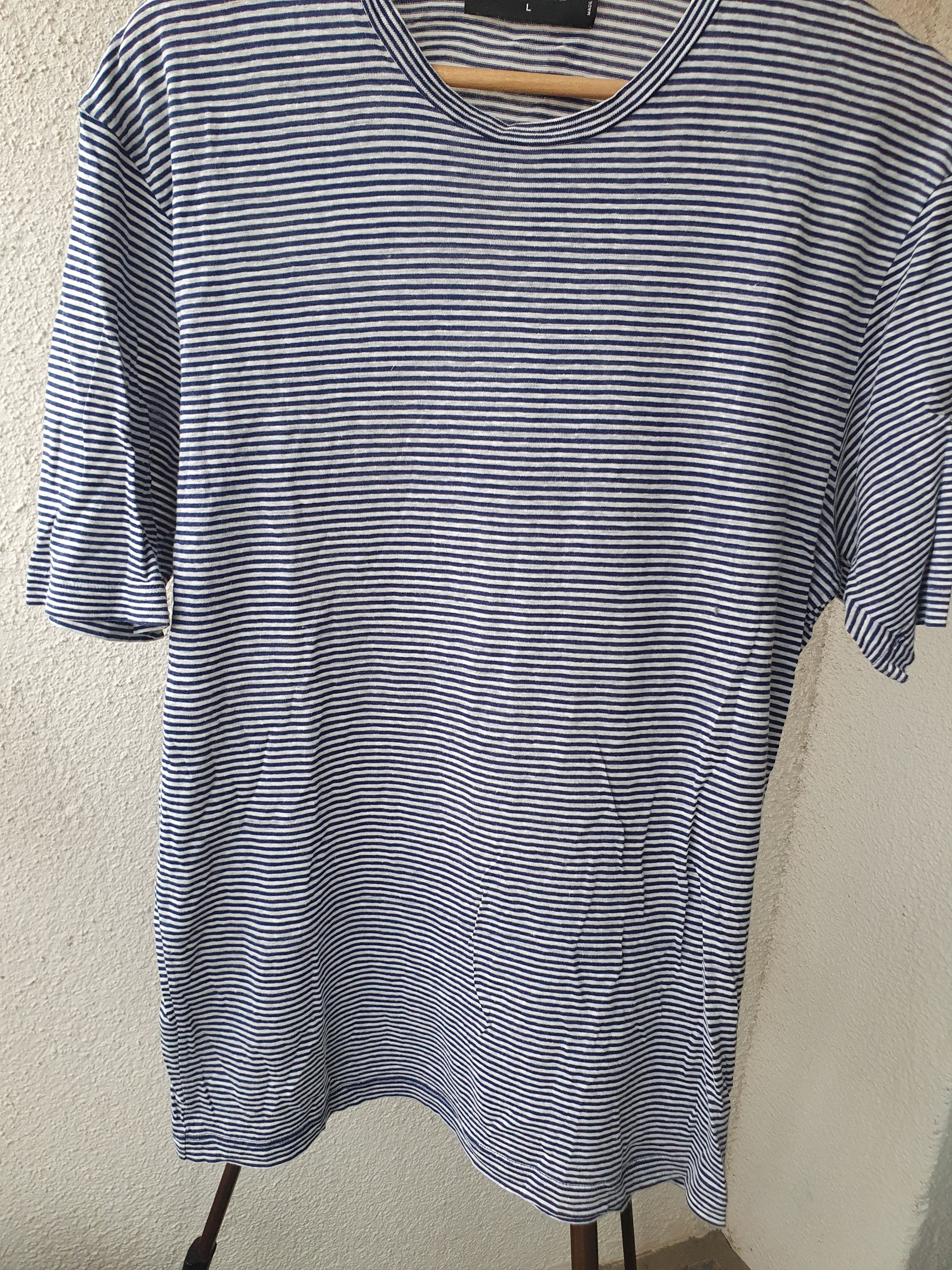 Dsquared2 Disquared2 Sailor Striped Made in Italy t-shirt sz L Size US L / EU 52-54 / 3 - 8 Thumbnail