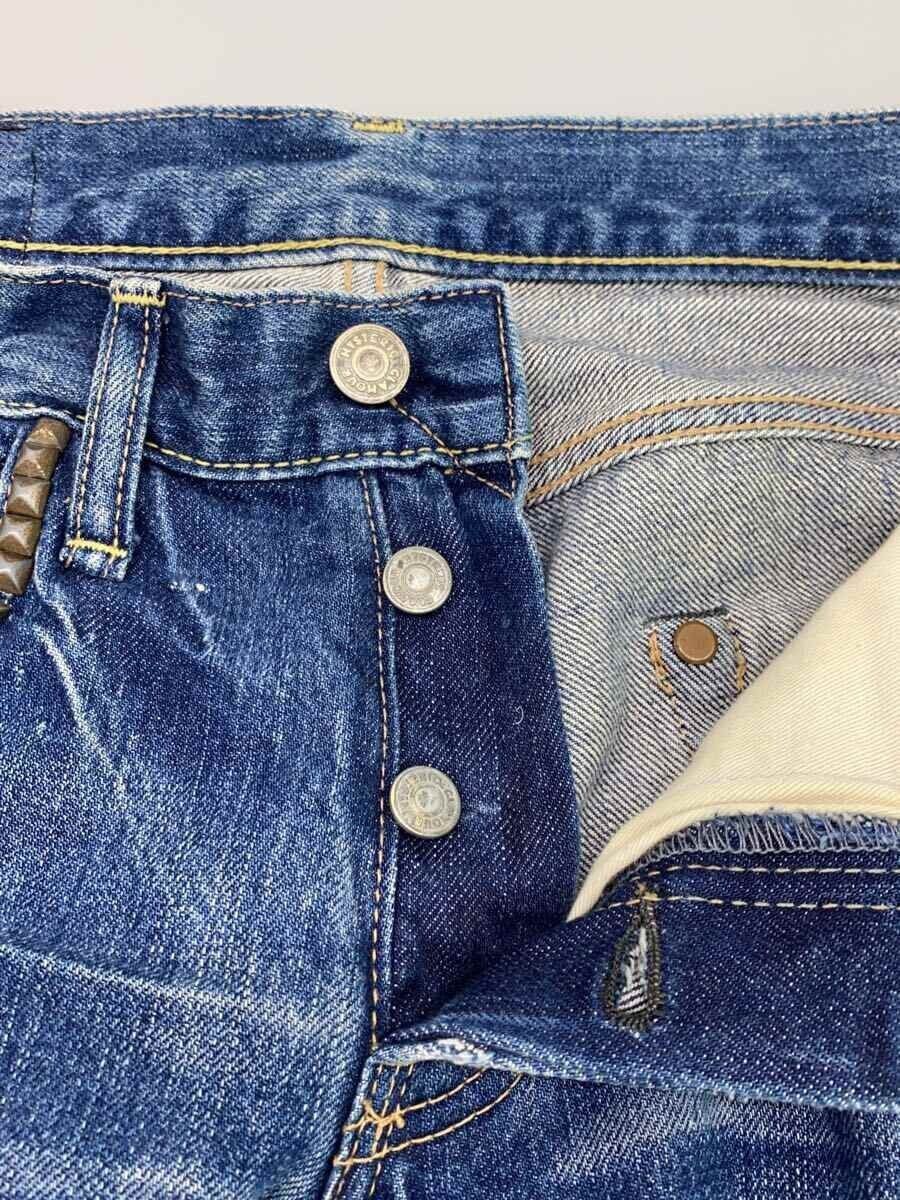 Hysteric Glamour Studded Distressed Jeans Size US 28 / EU 44 - 3 Thumbnail