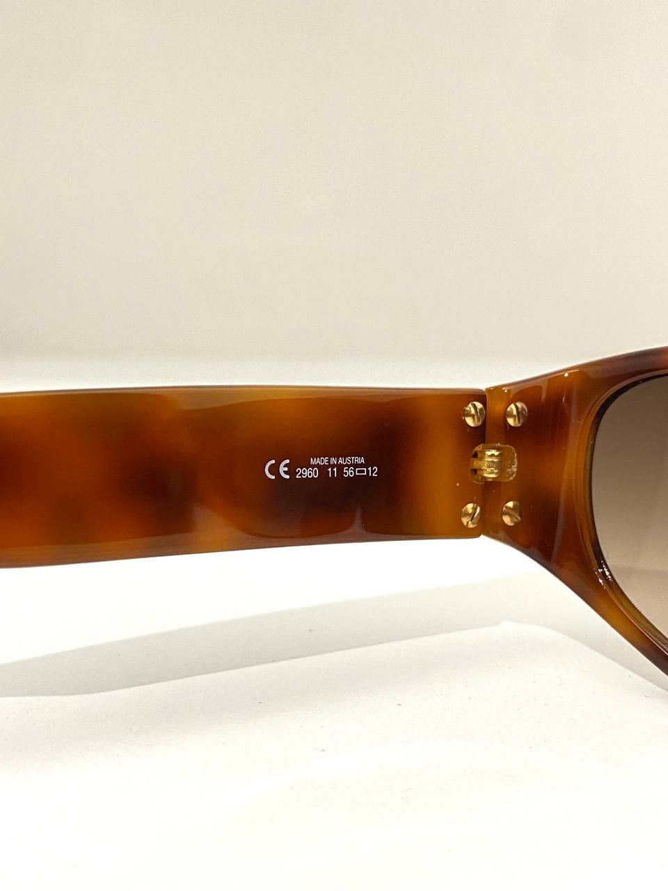 Dior Dior CD Logo Retro Rectangular Vintage 2960 Sunglasses Size ONE SIZE - 9 Thumbnail