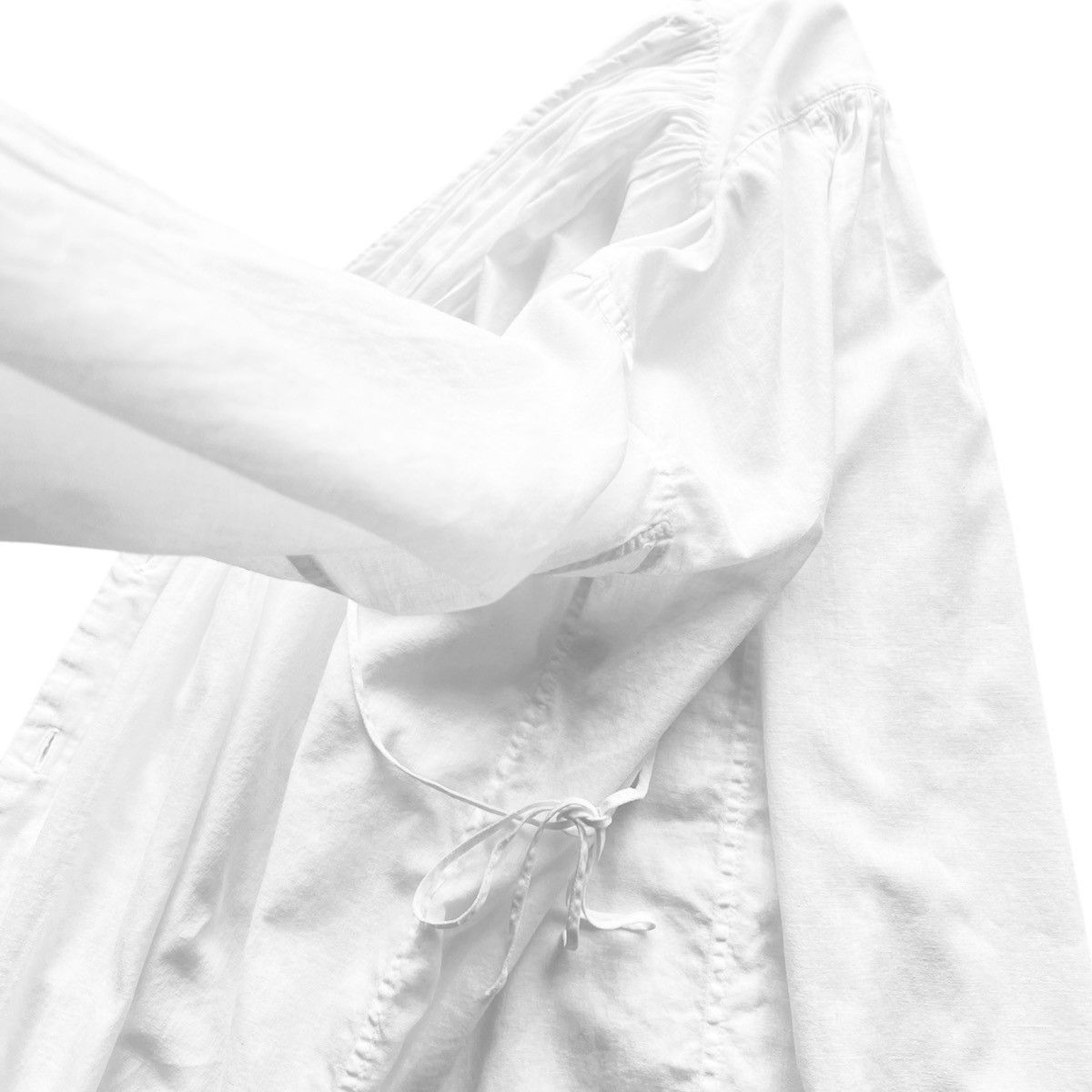 Kapital × Kapital Kountry ‘KAPITAL’ BLOUSES FISHERMAN’S WHITE OVERSIZED SHIRT Size US S / EU 44-46 / 1 - 7 Thumbnail