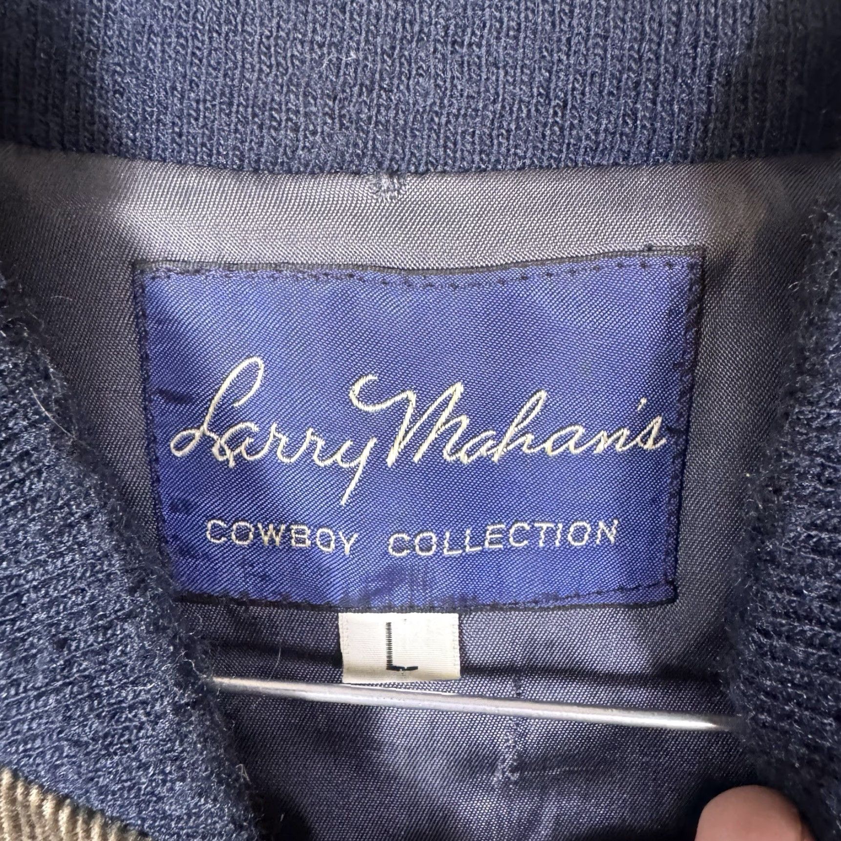 Vintage VINTAGE Larry Mahan Jacket Mens L Corduroy Bomber Cowboy Collection Western Full Zip Jacket Size US L / EU 52-54 / 3 - 5 Thumbnail