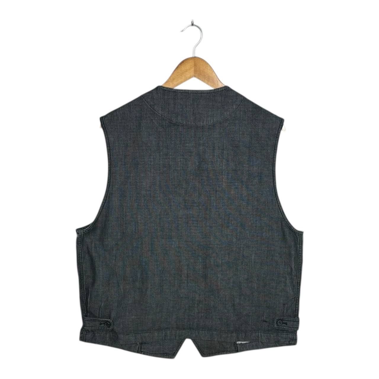 MCM MCM Vintage Legere Denim Vest Black Size M 90s Gilet Size US L / EU 52-54 / 3 - 2 Thumbnail