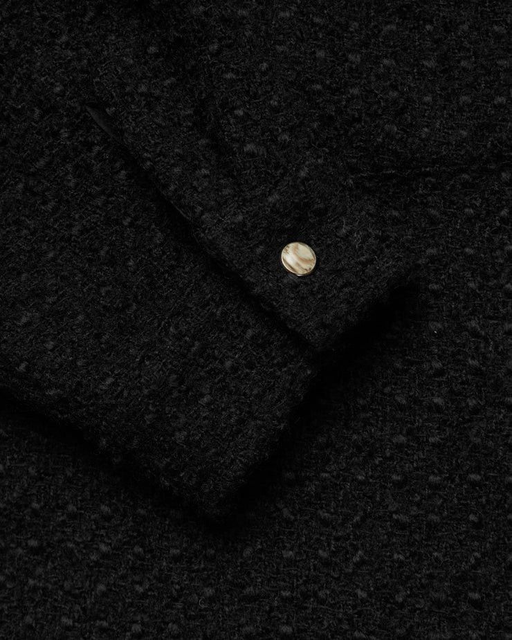 Fugazi Random Snap Tweed Overshirt Black Size US M / EU 48-50 / 2 - 3 Thumbnail