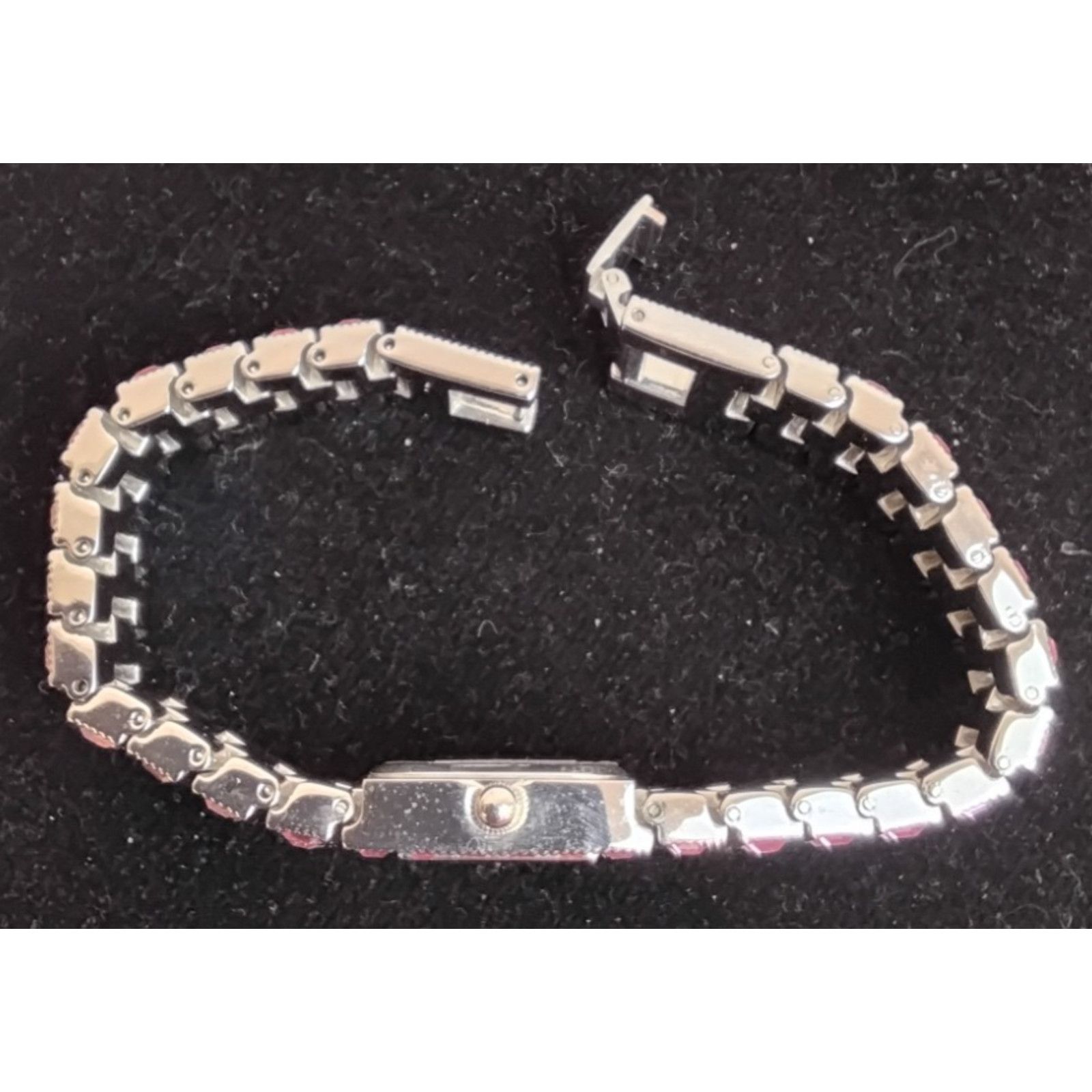 Other Park Lane Womens Flamingo Watch Silver/Pink Cube Zirconia Size ONE SIZE - 5 Thumbnail