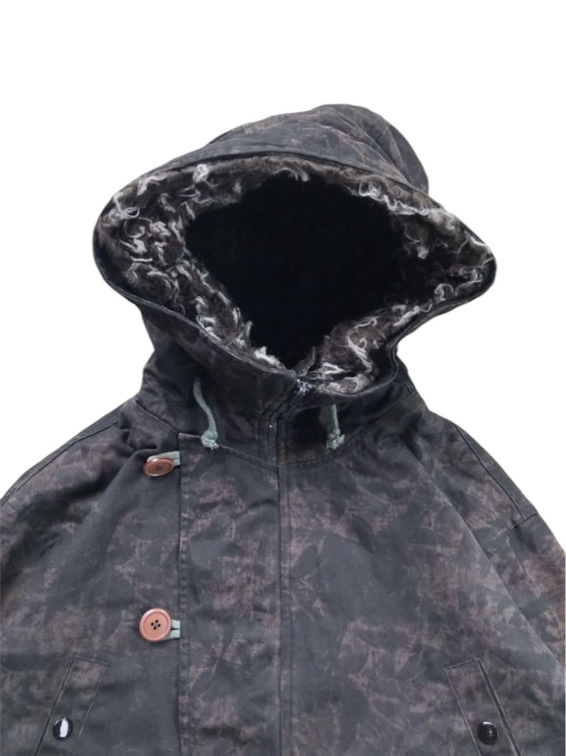 In The Attic In The Attic Camouflage Hooded Jacket - Size F Size US M / EU 48-50 / 2 - 5 Thumbnail
