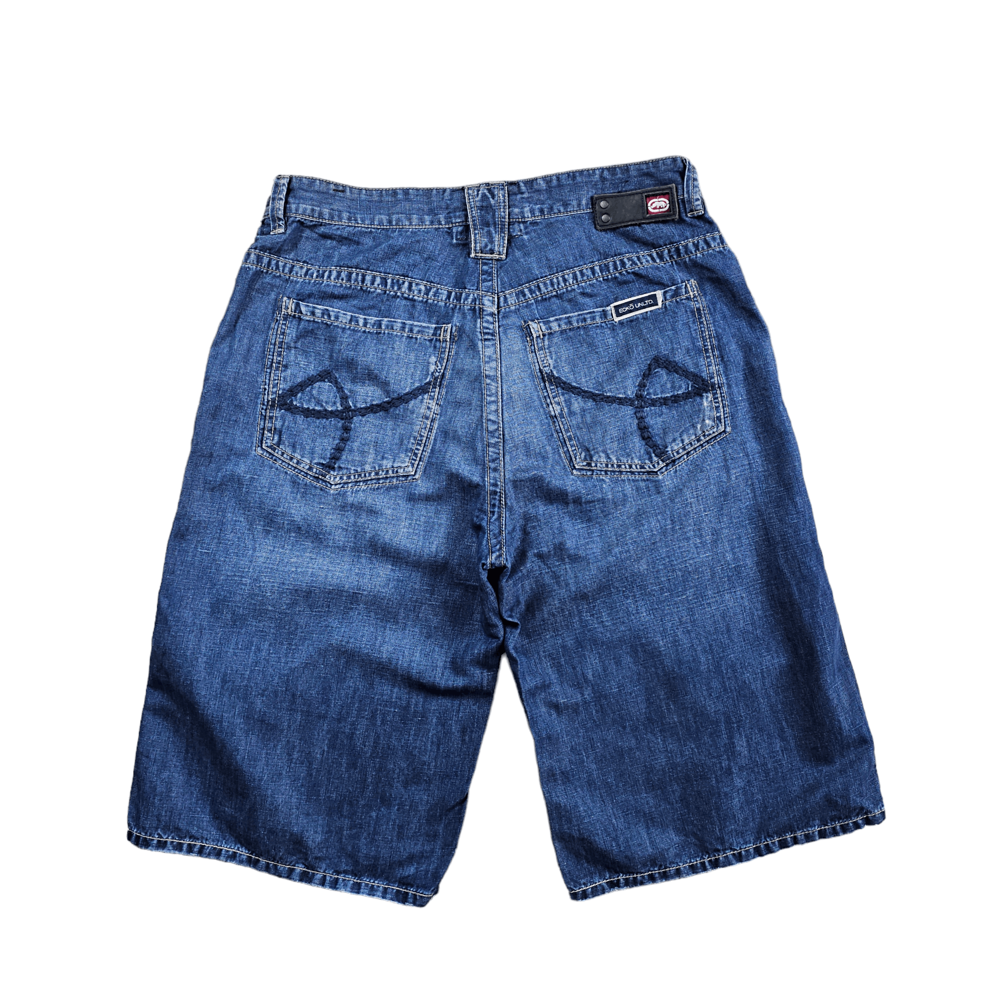 Affliction × Ecko Unltd. × Southpole ECKO UNLTD BAGGY RAP HIP HOP SKATER JORTS SHORTS PINKMAN 36 Size US 36 / EU 52 - 1 Thumbnail