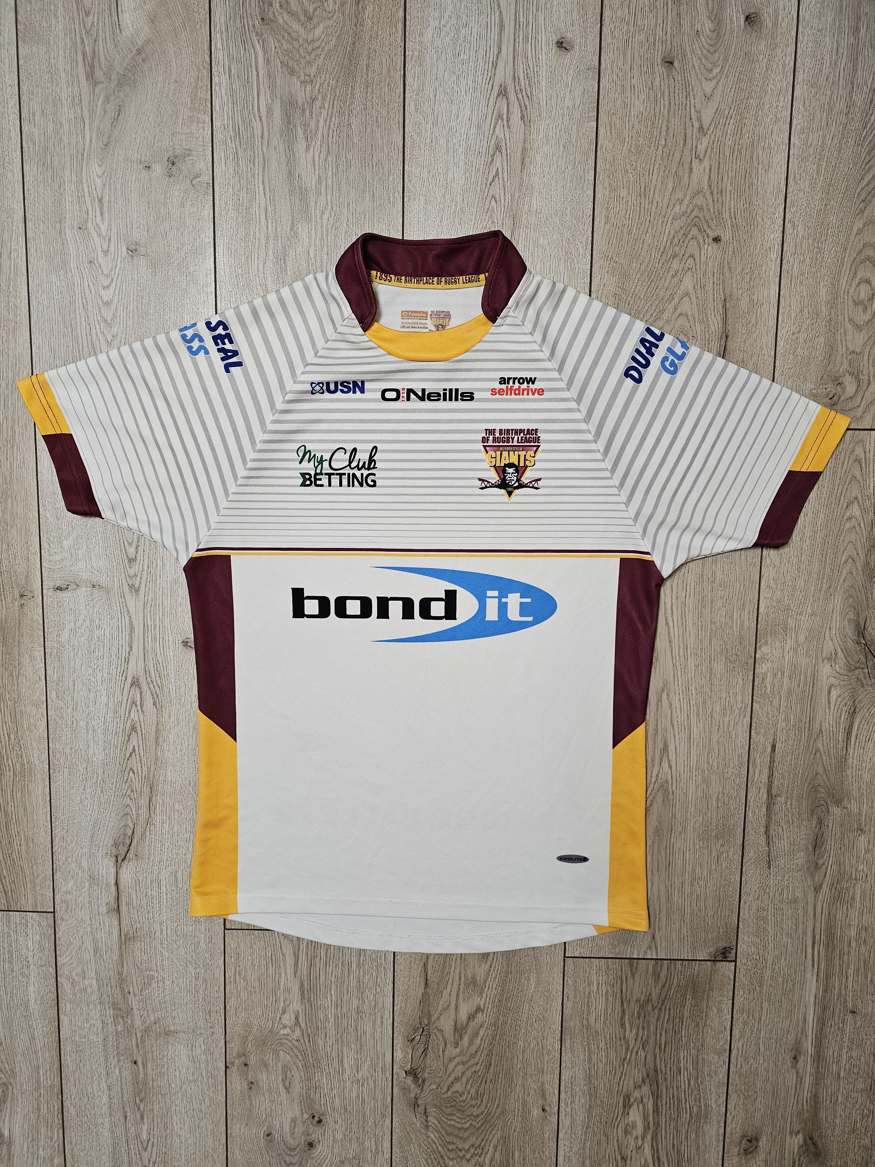 O'Neill HUDDERSFIELD GIANTS RUGBY JERSEY 2017 ENGLAND RUGBY JERSEY Size US M / EU 48-50 / 2 - 1 Thumbnail