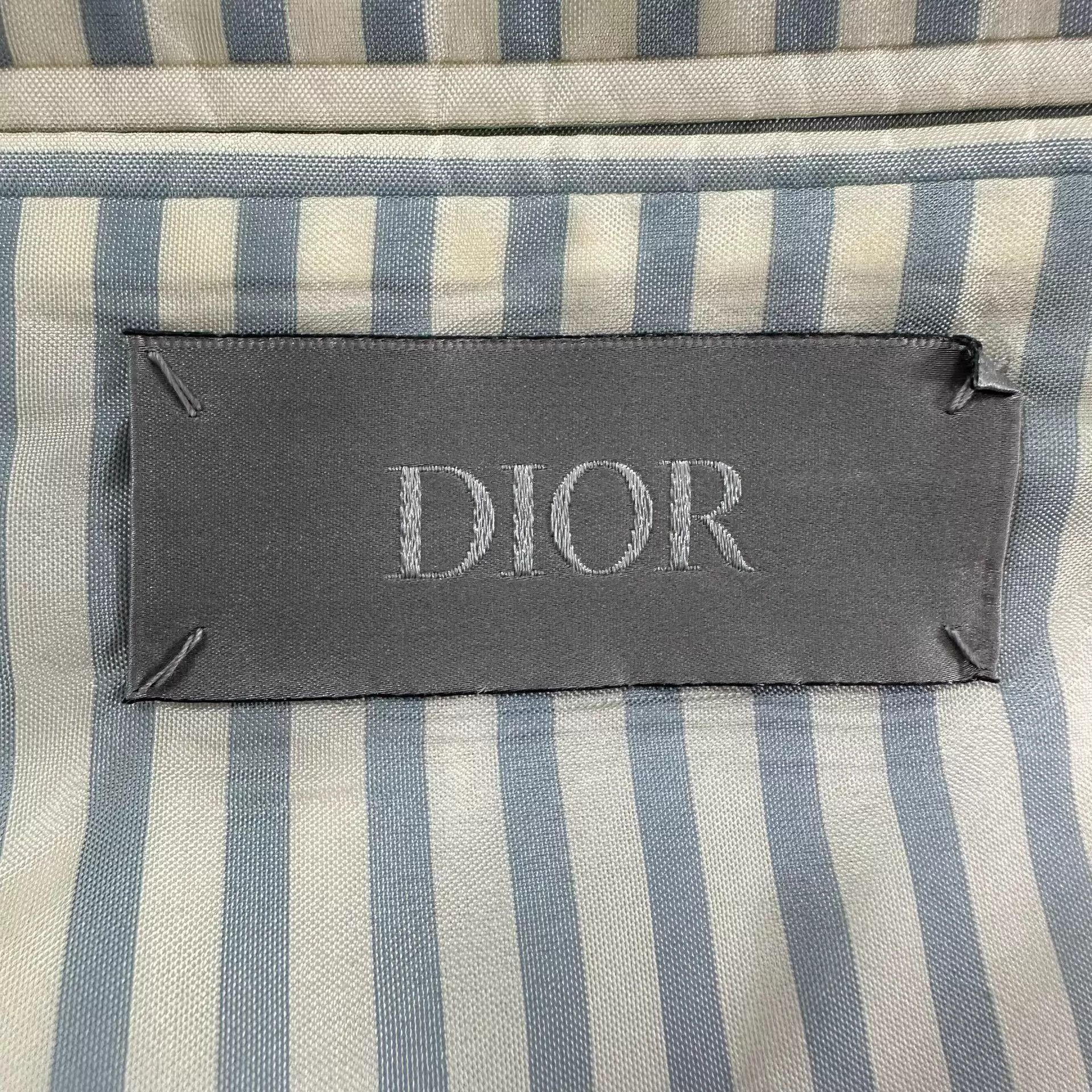 Dior Dior Men SS19 Inside Out Stripe Wool Suit Orange 50 Size 50R - 4 Thumbnail