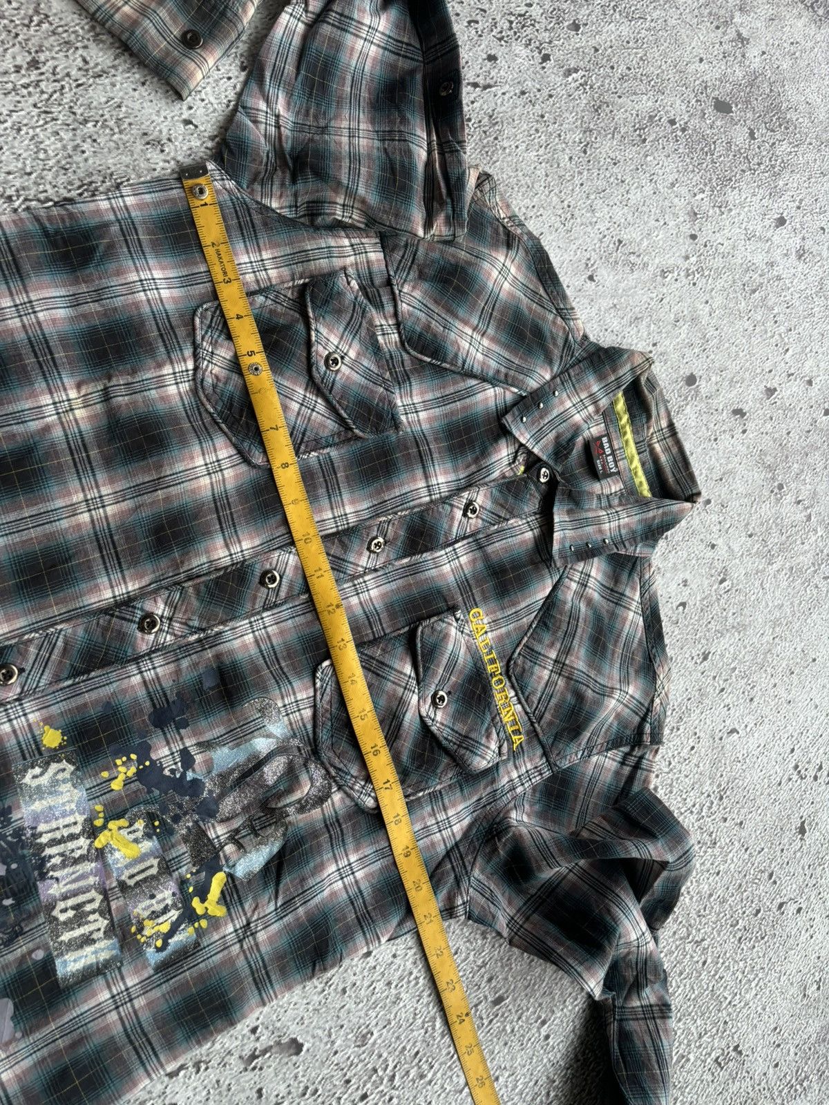 Hysteric Glamour Y2k Studded Bad boy Sandiego Ifsix Punk style shirt Size US L / EU 52-54 / 3 - 10 Thumbnail