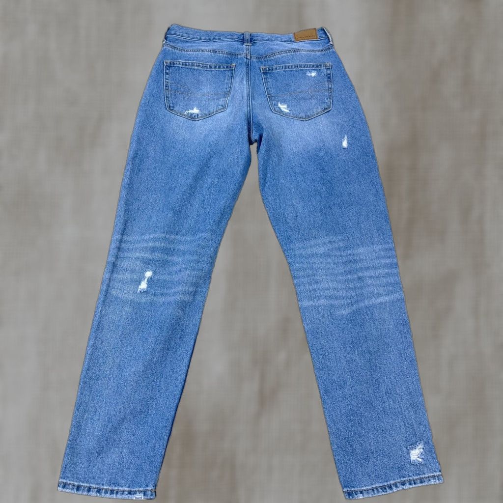 American Eagle Outfitters VINTAGE American Eagle Jeans Women 6 Mom Jean High Waist Ripped Distressed Baggy N Size 28" / US 6 / IT 42 - 1 Thumbnail