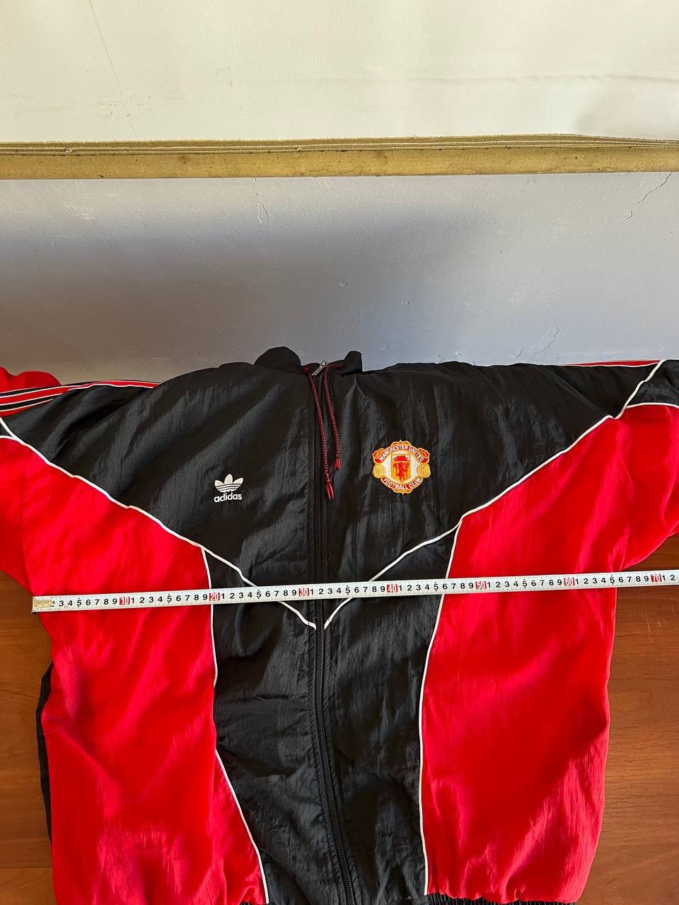 Adidas 1988/90 MANCHESTER UNITED SOCCER FOOTBALL RARE TRACK JACKET Size US M / EU 48-50 / 2 - 17 Thumbnail