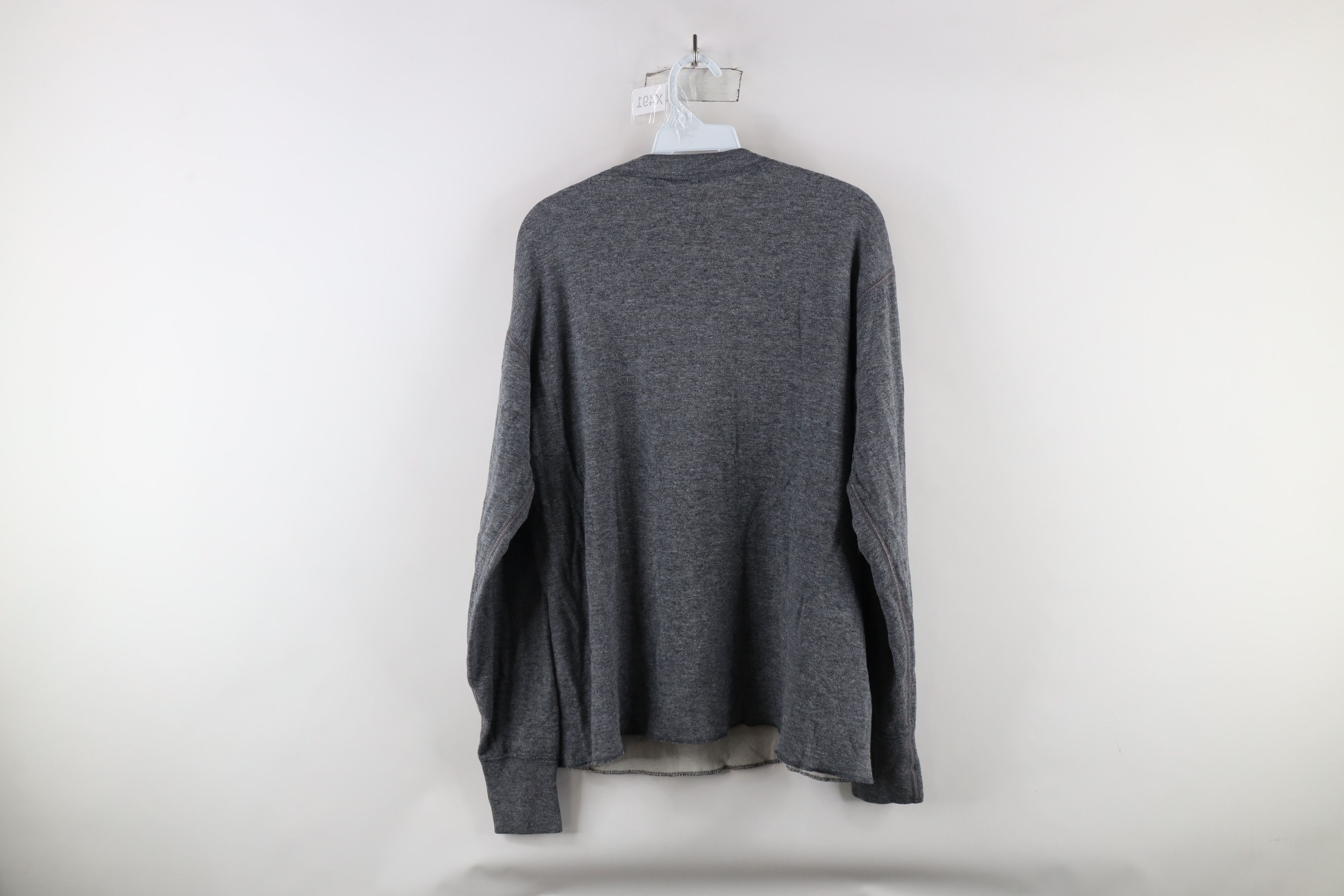 L.L. Bean × Vintage Vintage 90s LL Bean Blend Long Sleeve Henley T-Shirt USA Size US M / EU 48-50 / 2 - 8 Thumbnail