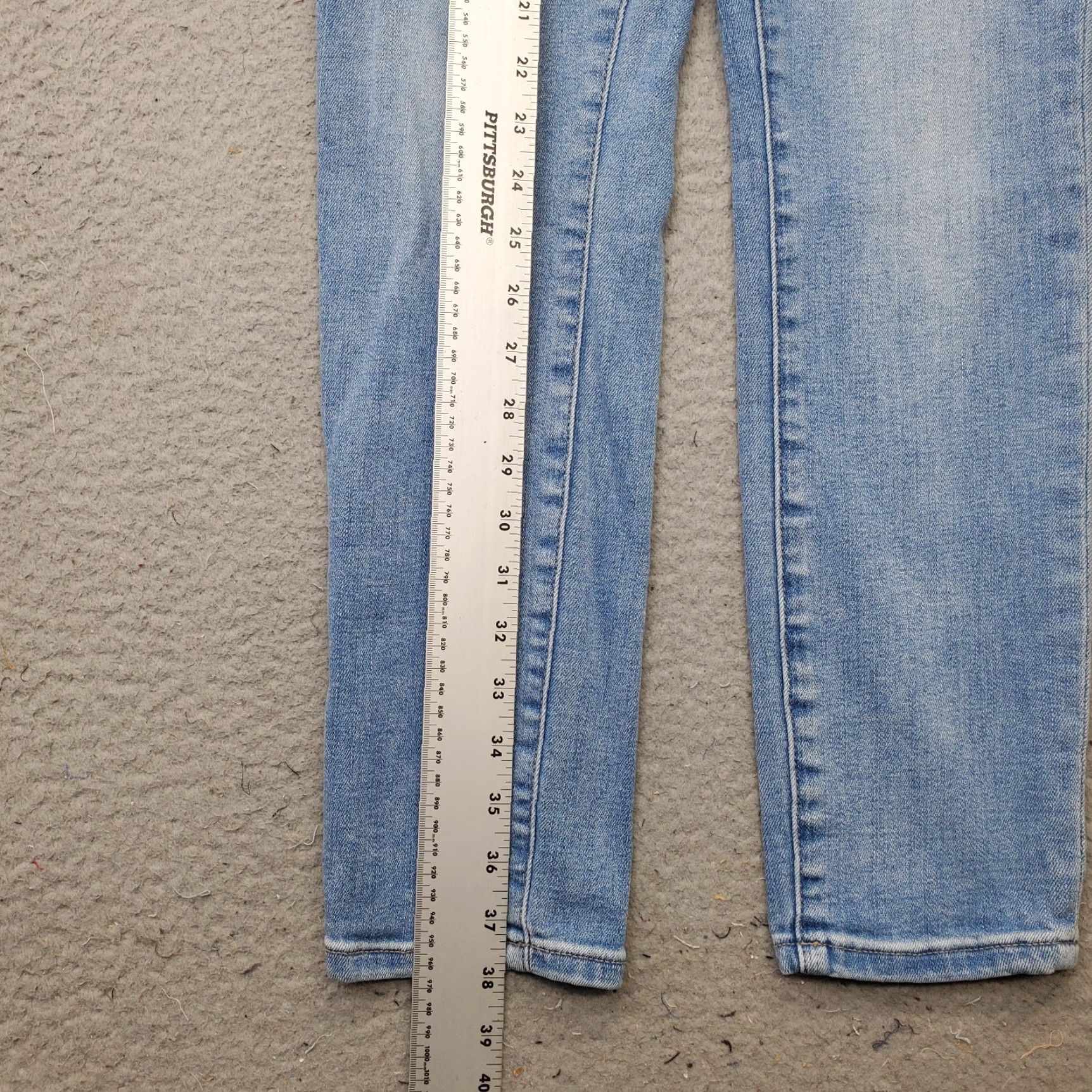 Urban Outfitters BDG Urban Outfitters Skinny Jeans Womens 29 Blue Denim Stretch Twig High Rise Jeans Size 29" - 3 Thumbnail