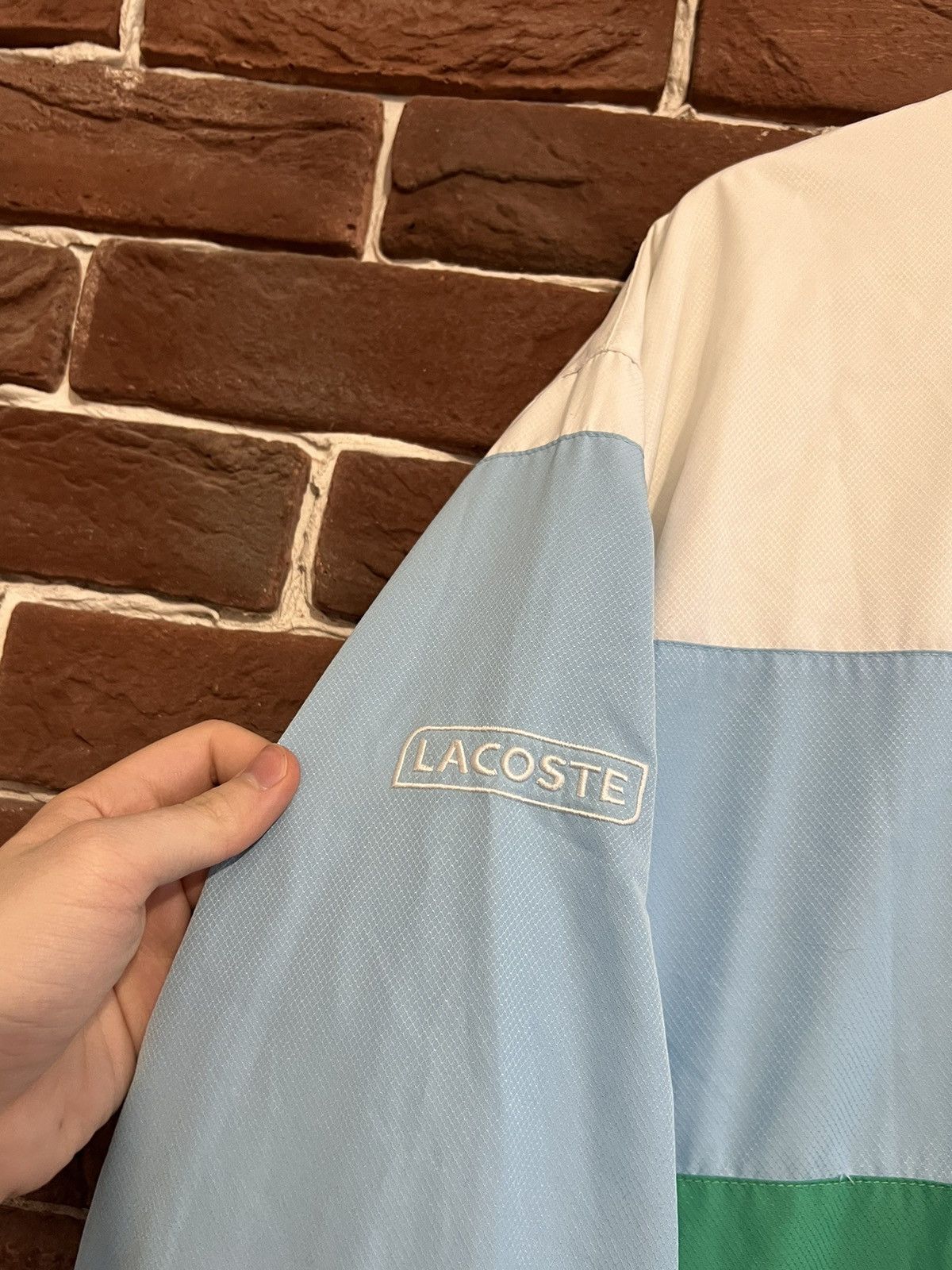 Lacoste Vintage Lacoste Sport Track Light Jacket Size 6 Hype Y2K Size US XL / EU 56 / 4 - 4 Thumbnail