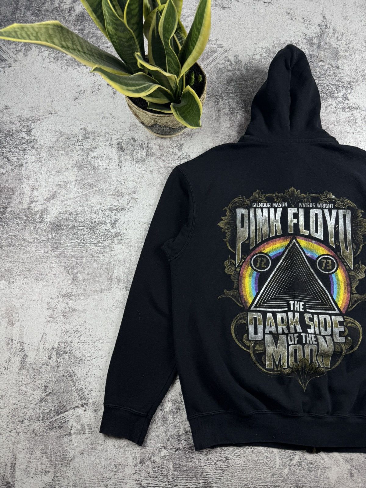 Band Tees Vintage Pink Floyd Dark Side of The Moon Large Rap Hip Hop Zip Hoodie Pullover Size US L / EU 52-54 / 3 - 3 Thumbnail