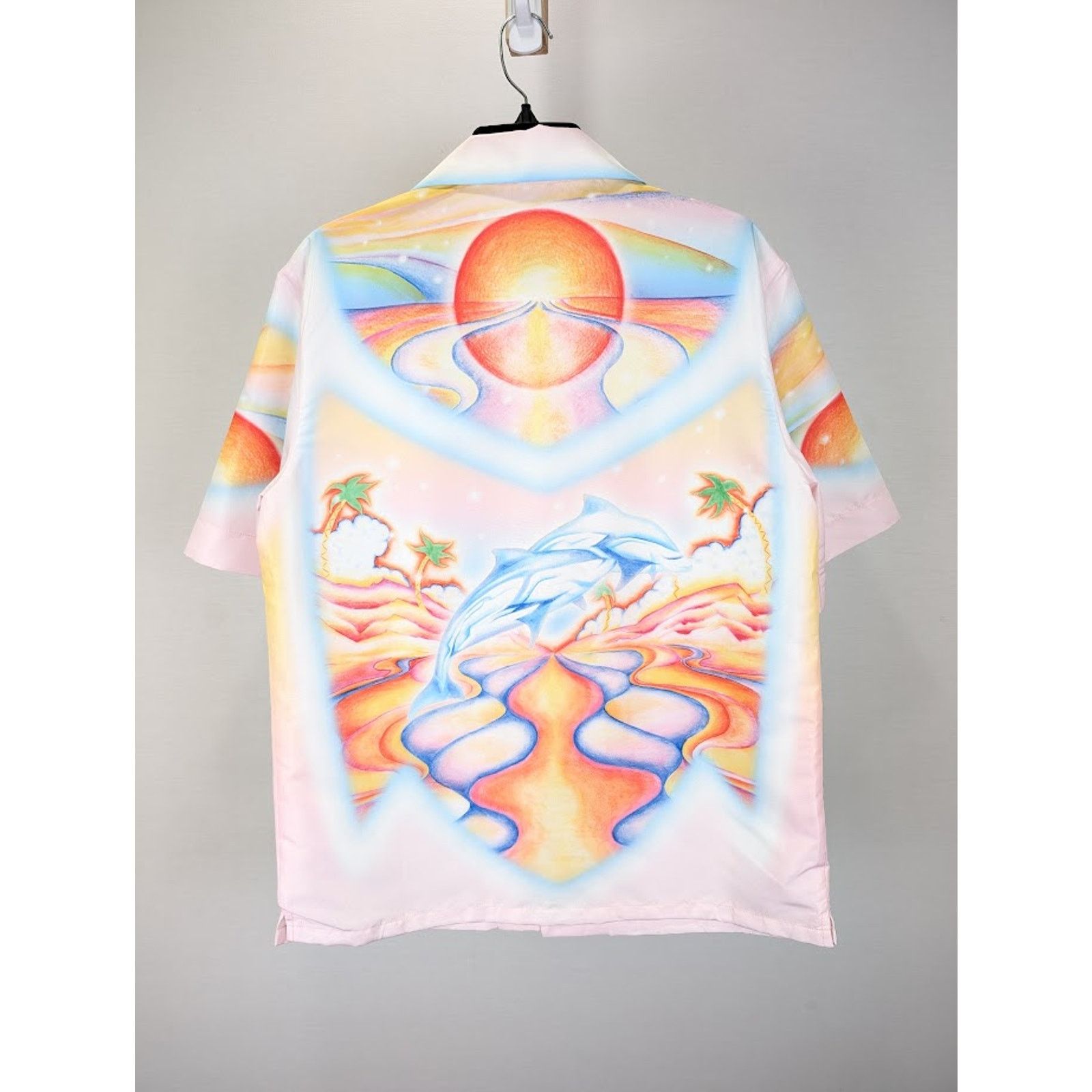 Casablanca o1rshd1 DUP / Printed Swim Open Collar Shirt in Multicolor Size US L / EU 52-54 / 3 - 8 Thumbnail