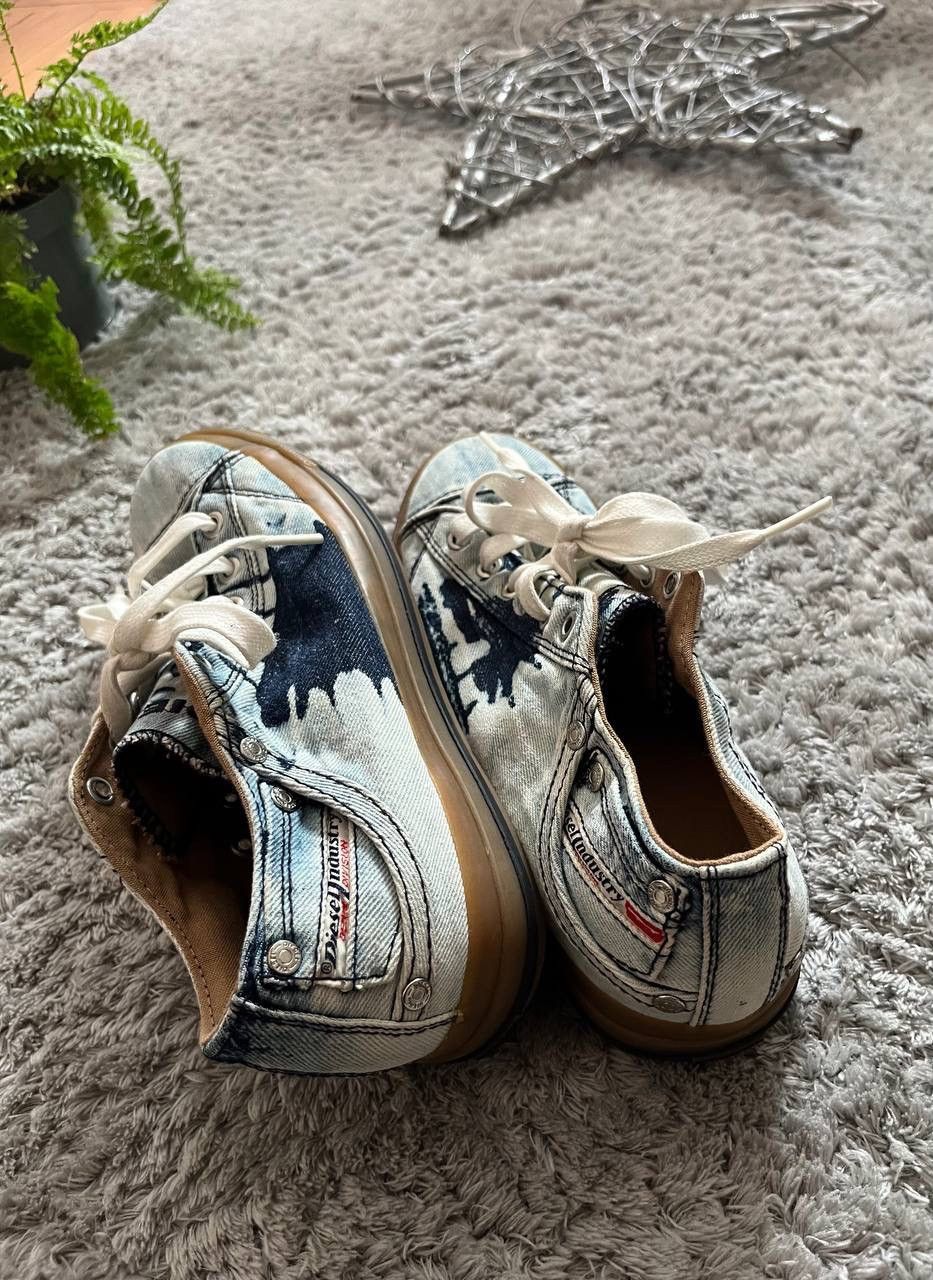Diesel × Vintage Diesel Sneakers Streetwear Vintage Avant Garde Archive Rare Size US 8.5 / IT 38.5 - 6 Thumbnail