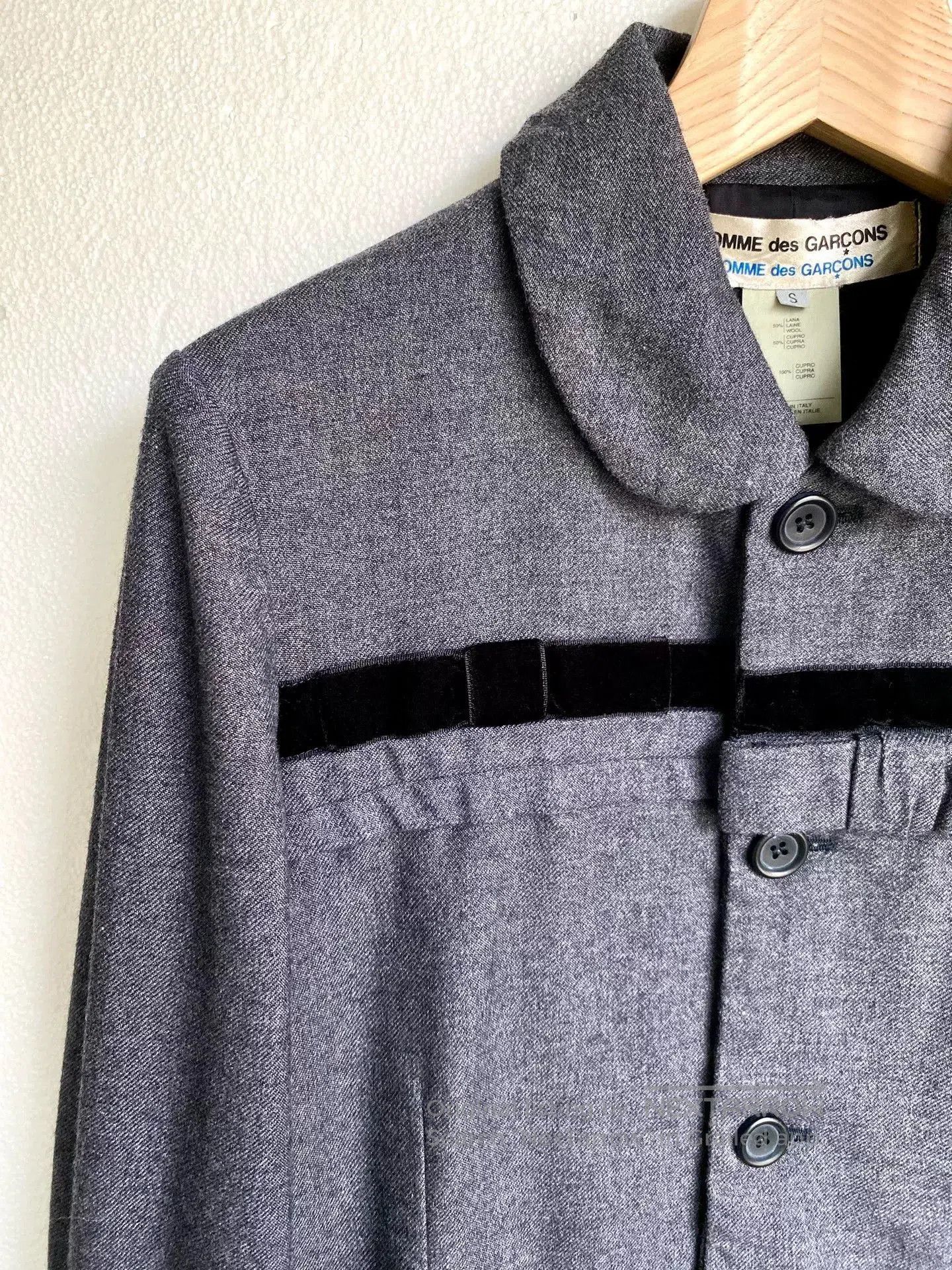 Comme des Garcons COMME des GARCONS Vintage Wool Jacket. Size US S / EU 44-46 / 1 - 3 Thumbnail