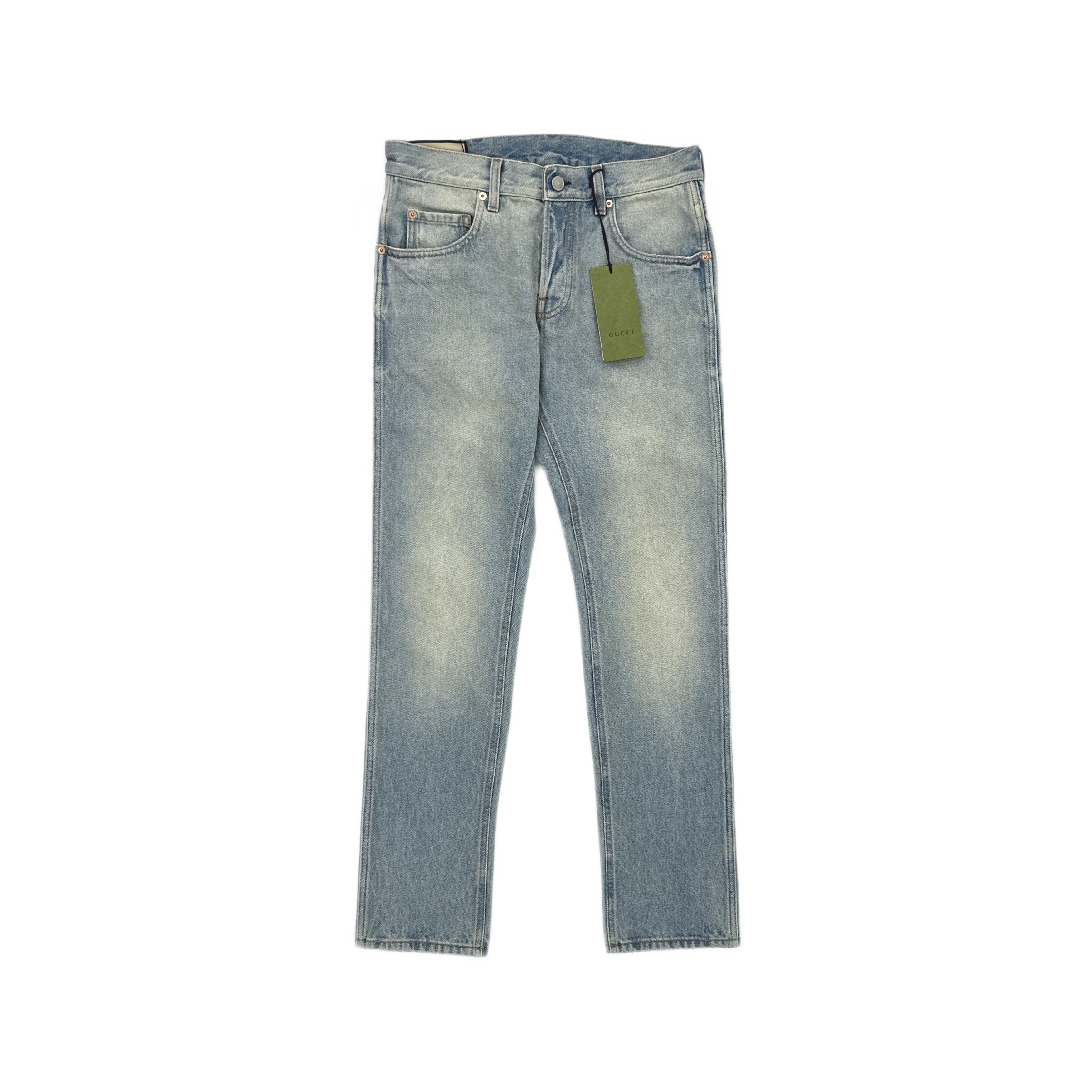 Gucci Gucci Logo Patch Denim Jeans US 30 Size US 30 / EU 46 - 1 Thumbnail