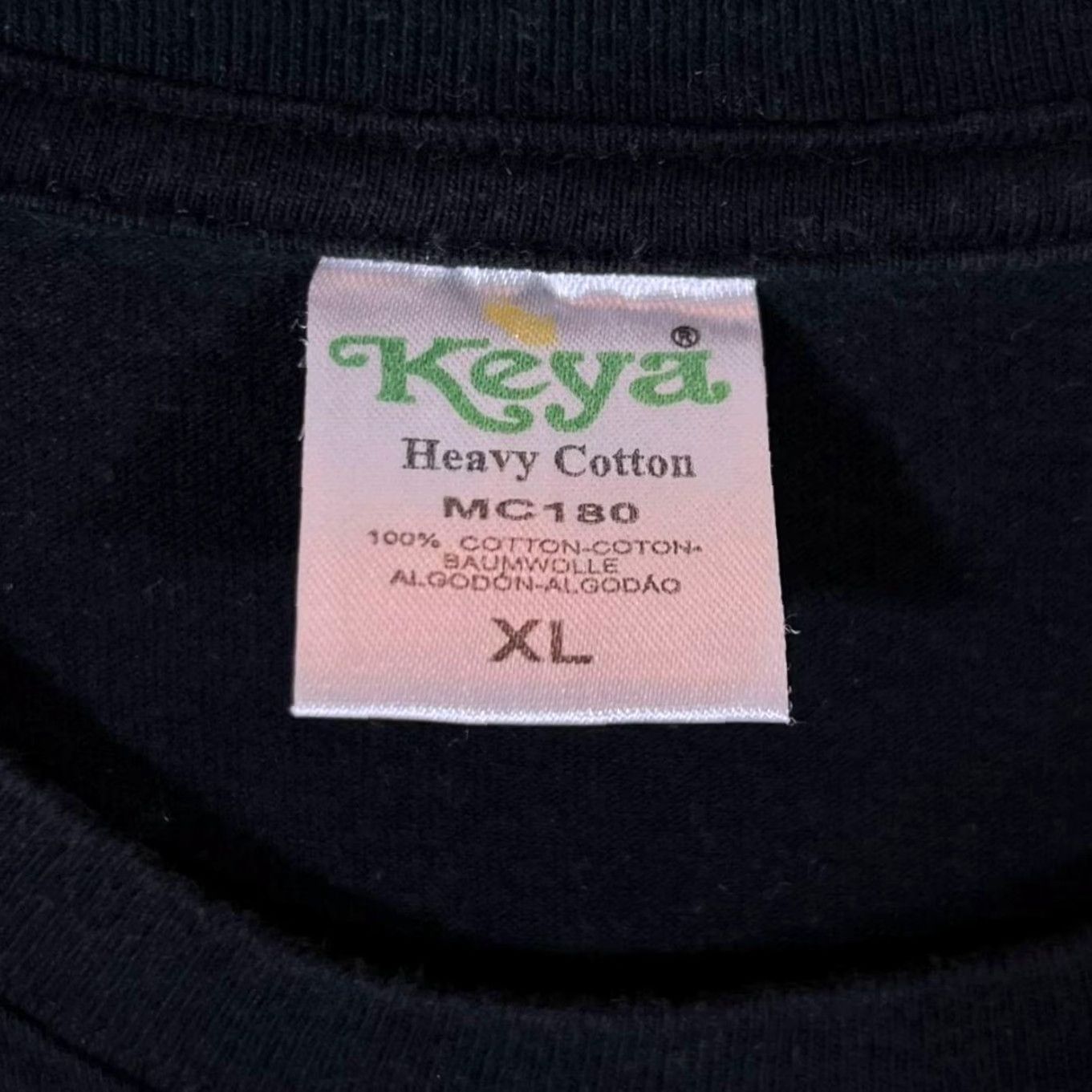 Vintage Keya Out & Loud Festival 2014 Graphic Black T-Shirt XL L Mens Short Sleeve Cotton Regular Size US L / EU 52-54 / 3 - 4 Thumbnail