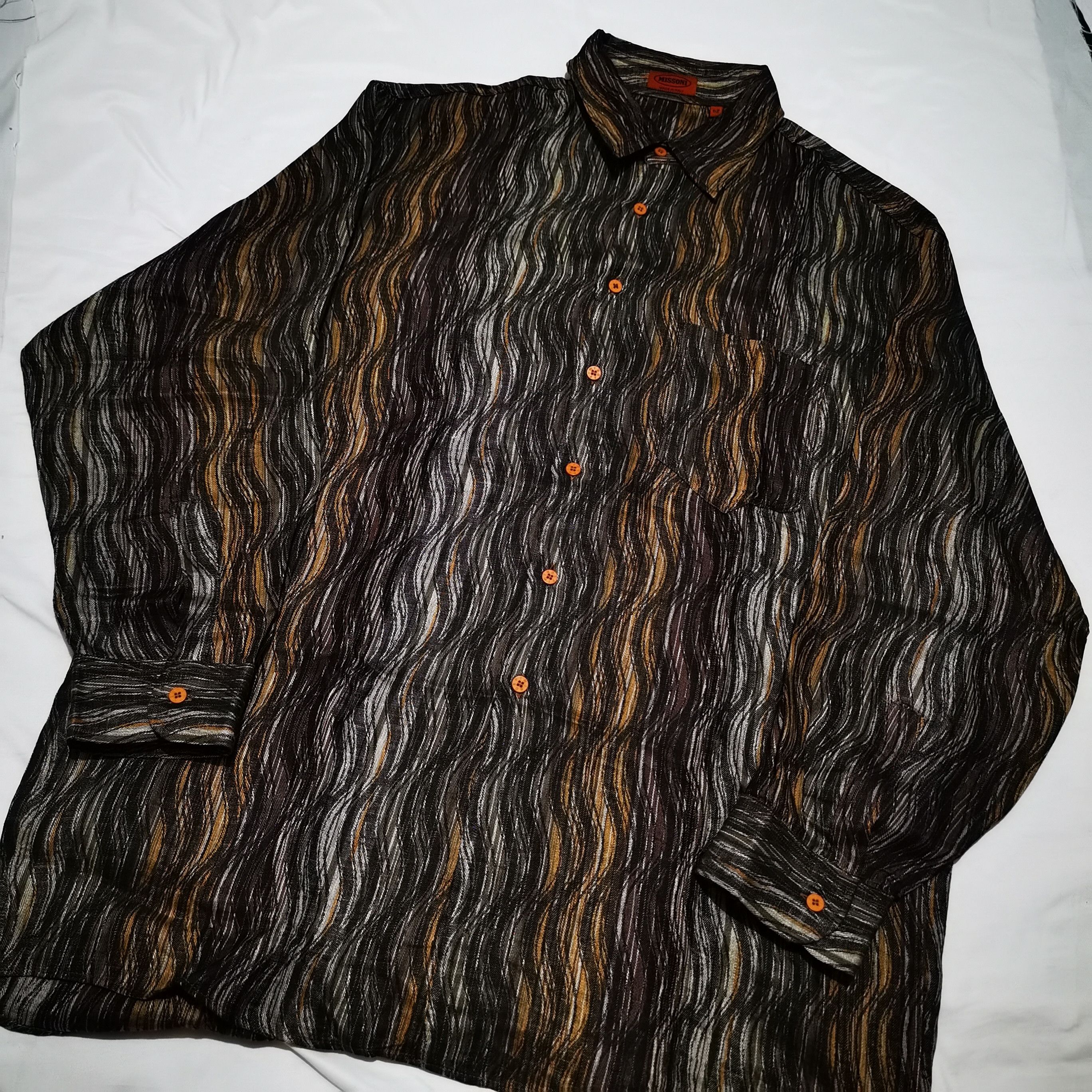 Japanese Brand × Missoni Missoni Vintage 80s Ethnic Pat Size US L / EU 52-54 / 3 - 1 Thumbnail