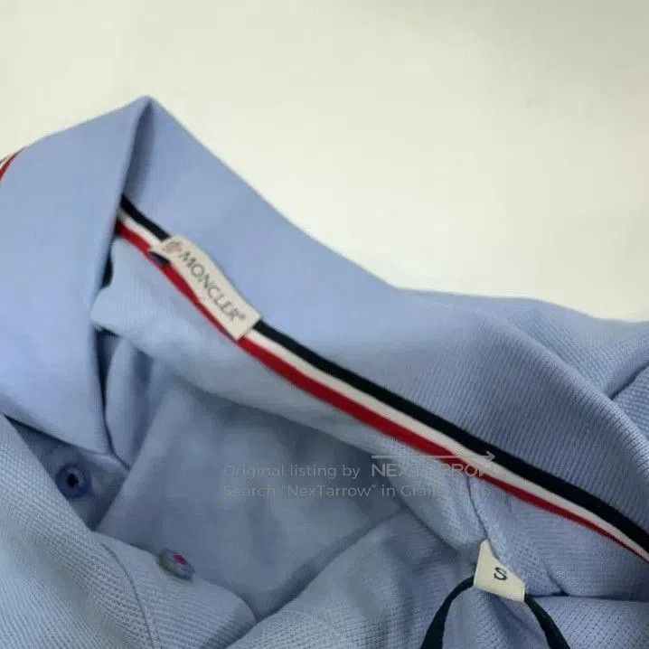 Moncler Moncler SS25 Logo Slim Fit Short Sleeve Polo. Size US S / EU 44-46 / 1 - 6 Thumbnail