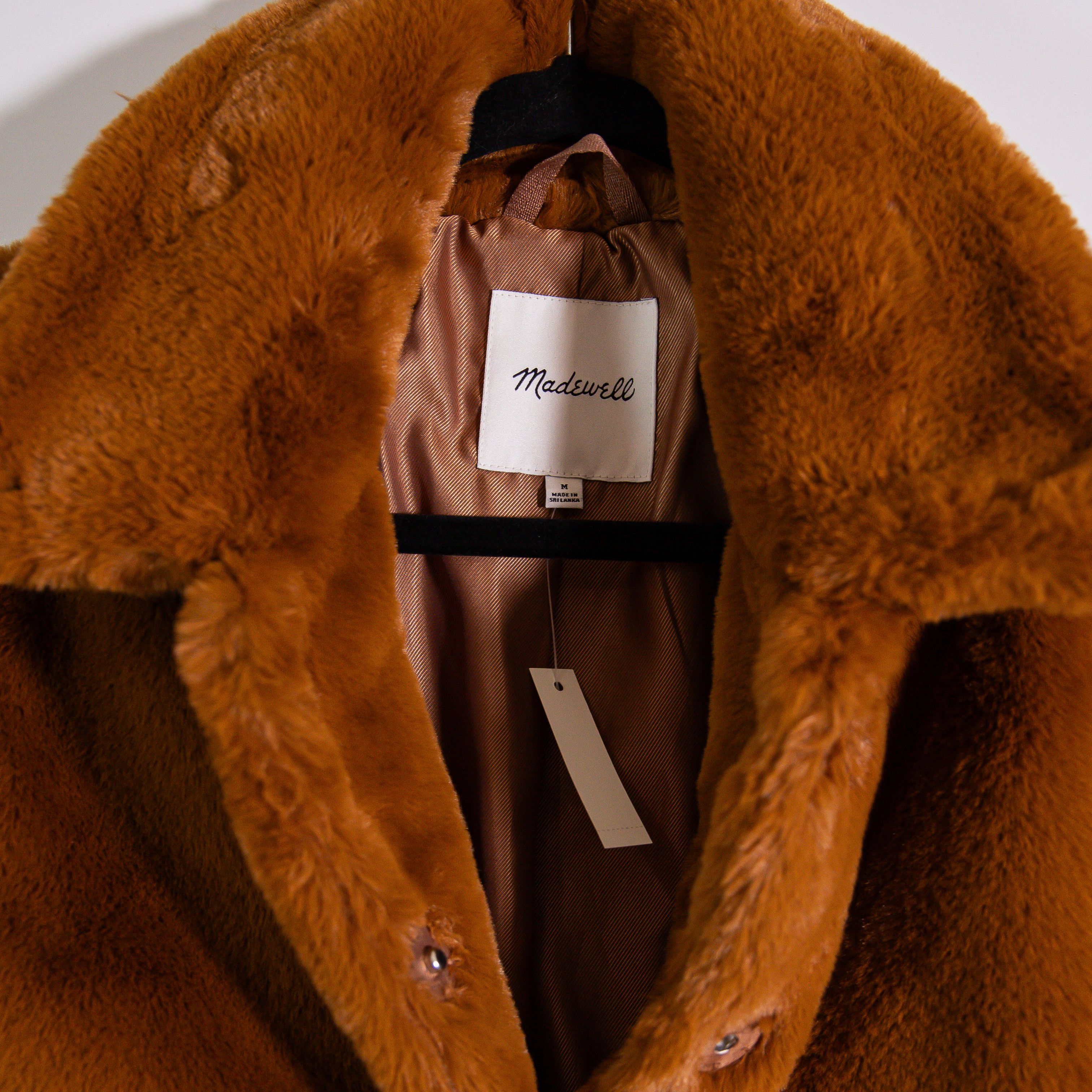 Madewell NEW Madewell Faux Vegan Teddy Fur Size M / US 6-8 / IT 42-44 - 2 Thumbnail