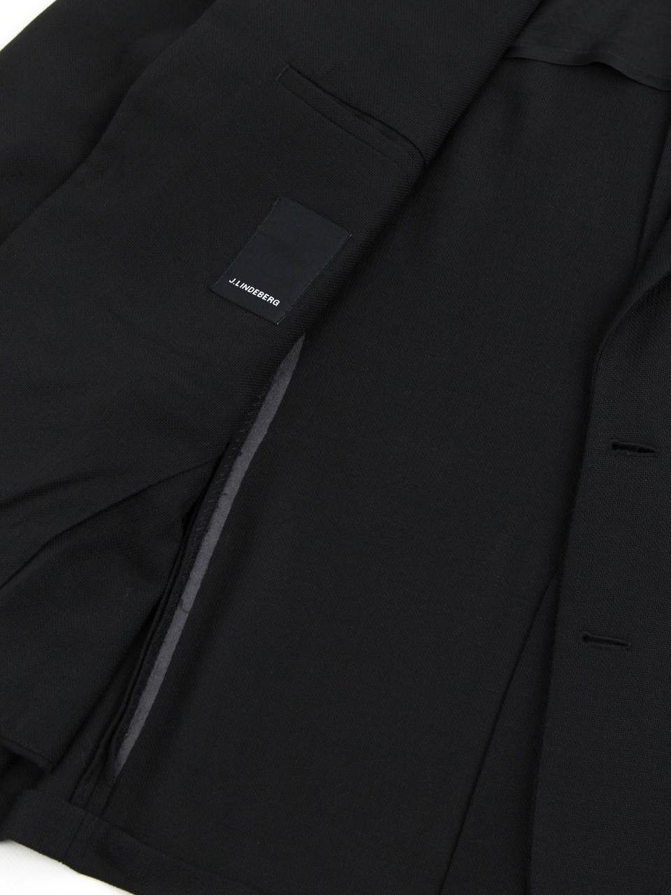 J.Lindeberg J.LINDEBERG Black knitted jacket Size 52R - 2 Thumbnail