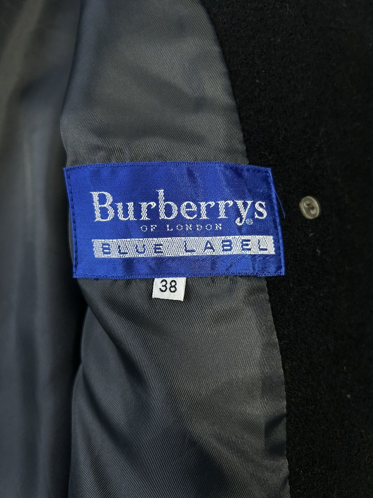 Burberry × Burberry Prorsum × Designer BURBERRY BLUE LABEL WOOL DOUBLE BREAST JACKET Size US S / EU 44-46 / 1 - 6 Thumbnail