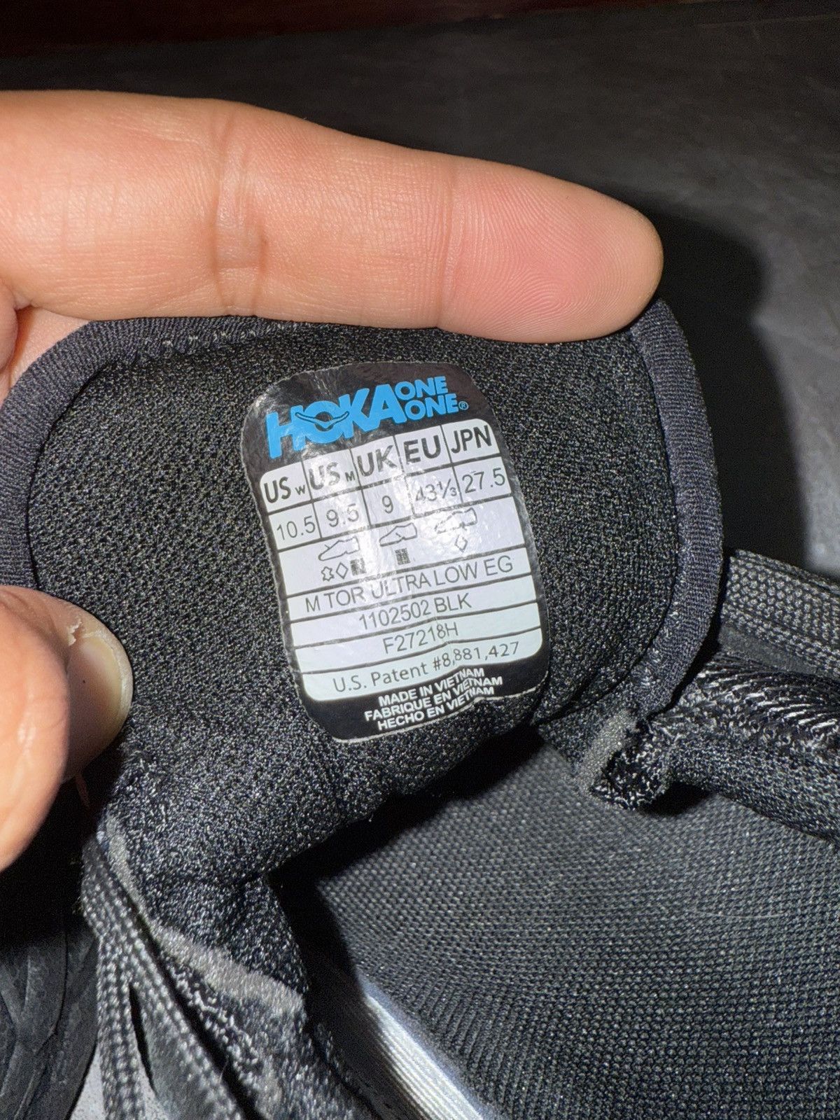 Engineered Garments × Hoka Hoka x Engineered Garments M Tor Ultra Low Size US 9.5 / EU 42-43 - 15 Thumbnail