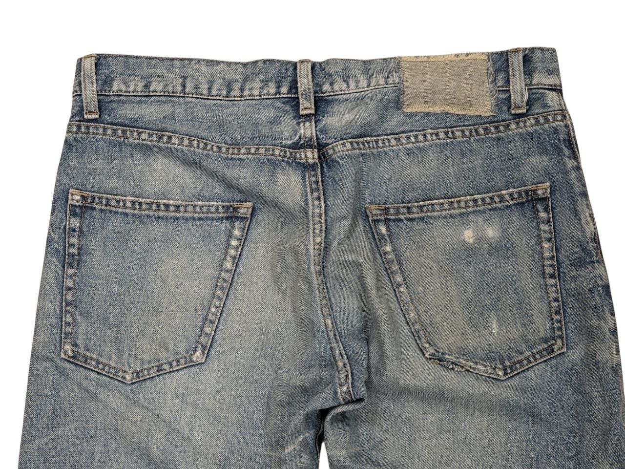 Takeo Kikuchi BLUE FADED RARE TAKEO KIKUCHI DISTRESSED JEANS Size US 32 / EU 48 - 3 Thumbnail