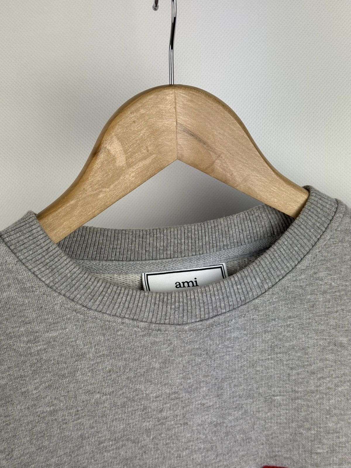 AMI Ami Alexandre Mattiussi Men’s Big Logo Sweatshirt Pullover Size US S / EU 44-46 / 1 - 14 Thumbnail