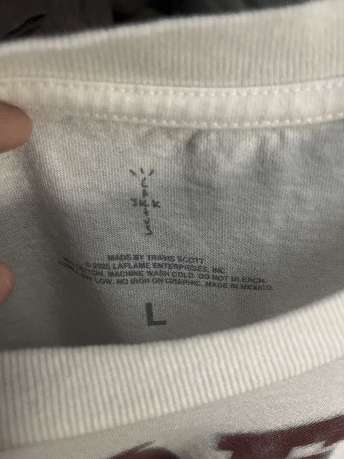 Travis Scott Cactus jack LAFD LA fire department relief shirt Size US L / EU 52-54 / 3 - 4 Thumbnail