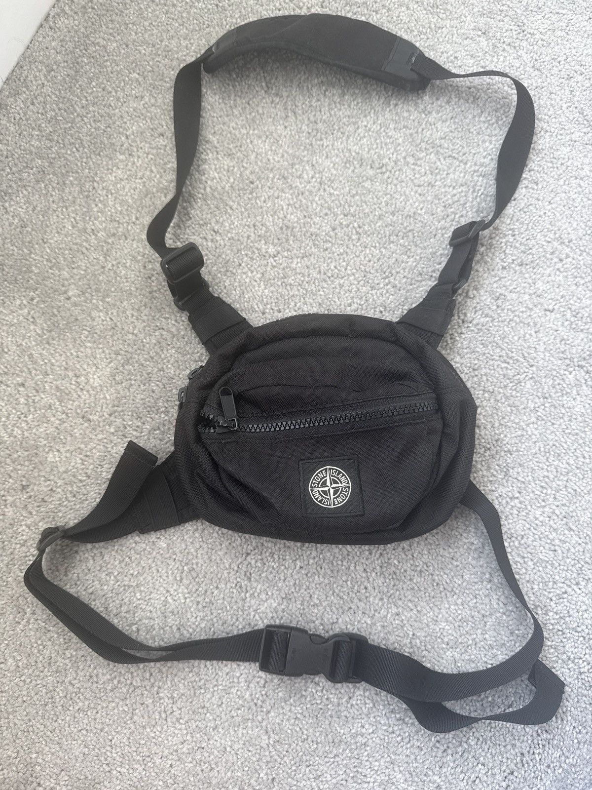 Stone Island Stone Island Nylon Reps Chest Rig Bag Size ONE SIZE - 1 Thumbnail