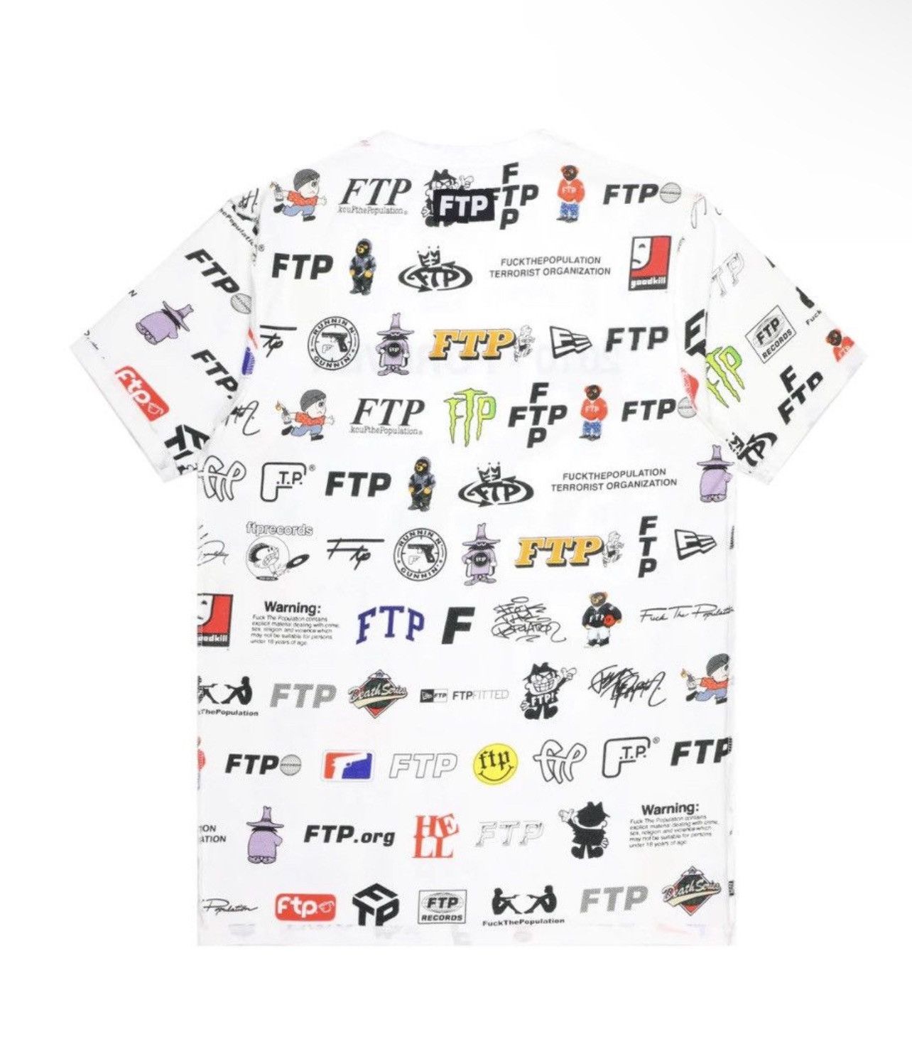 Fuck The Population FTP 13 Year Anniversary Tee Size US XL / EU 56 / 4 - 3 Thumbnail