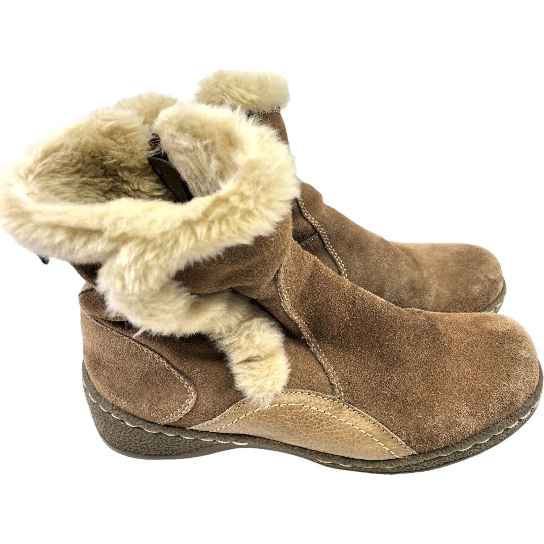 St. Johns Bay St John's Bay Faux Fur Lined Boots w Zipper - Womens Size 8M Size US 8 / IT 38 - 2 Thumbnail