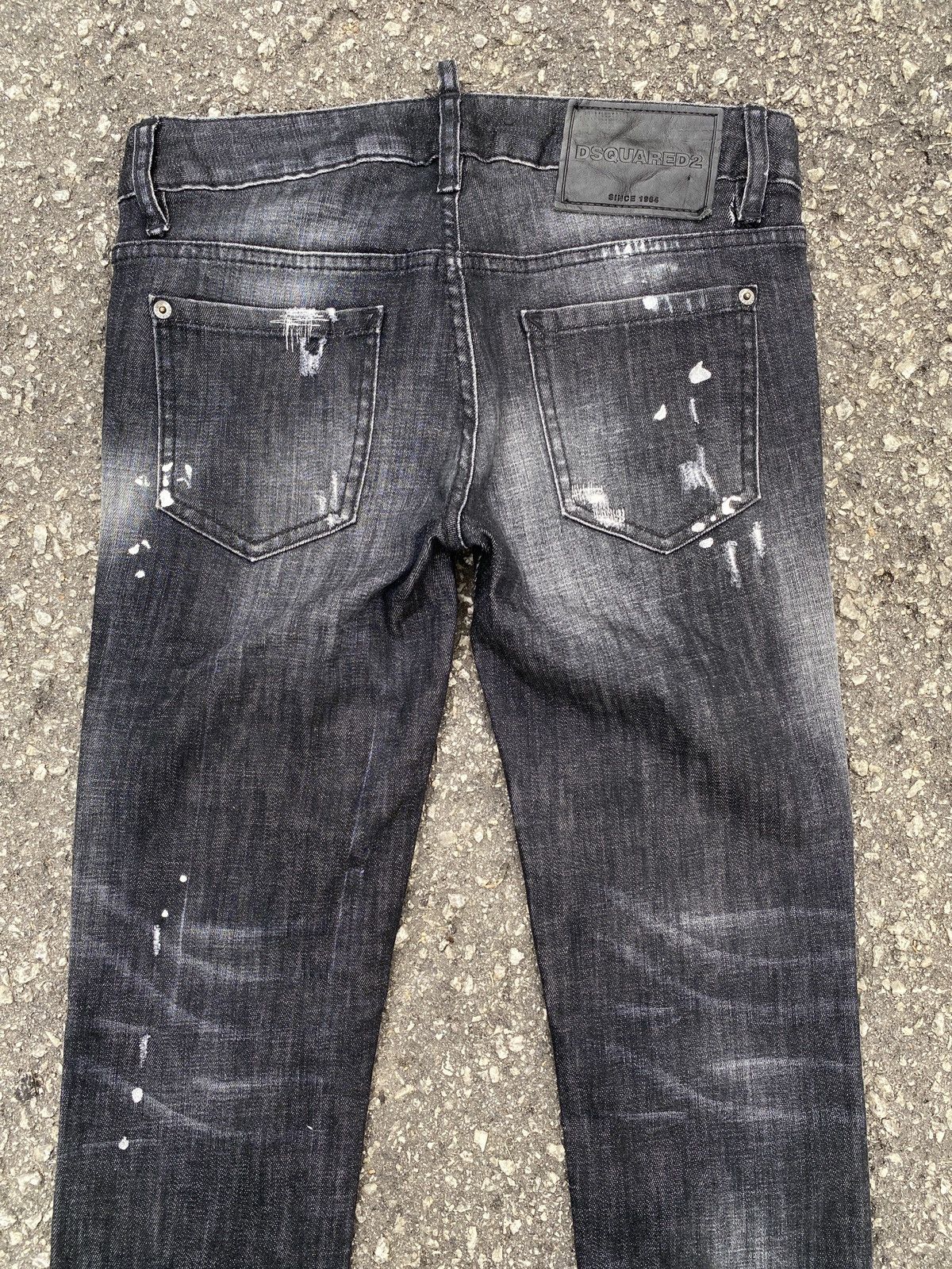 Dsquared2 Dsquared2 Splatter Distressed Design Skinny Jeans Size US 30 / EU 46 - 10 Thumbnail